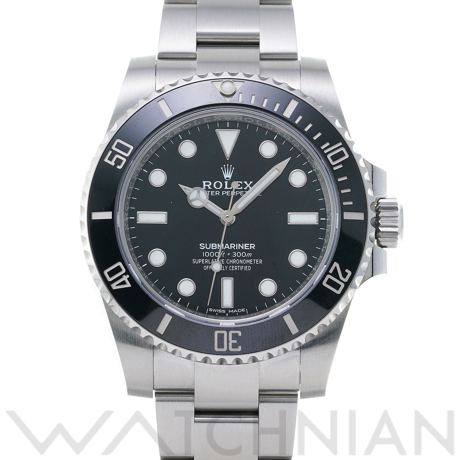 ロレックス サブマリーナ 114060 ブラック メンズ 時計 【中古】【wristwatch】