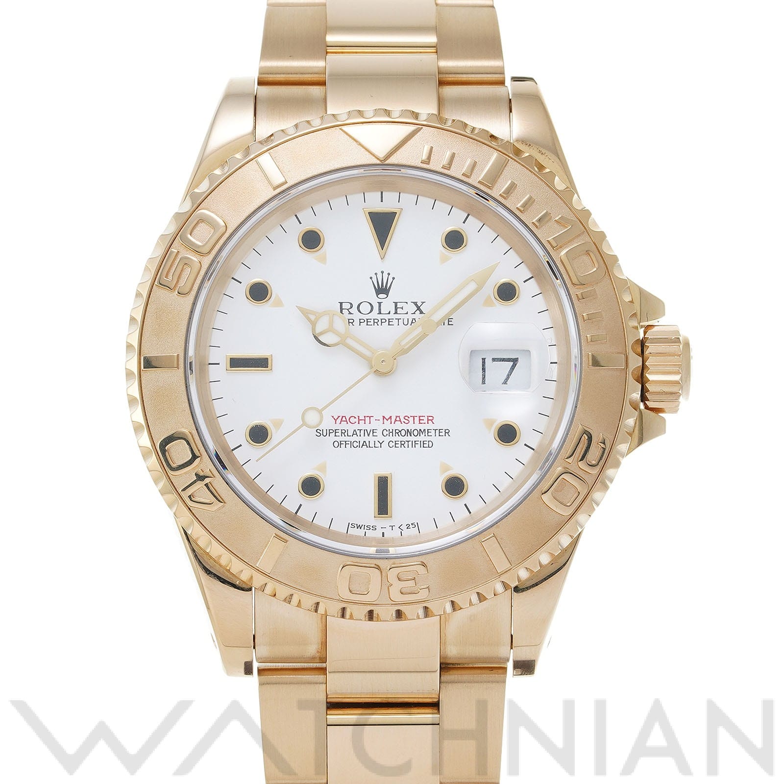 ヨットマスター 16628 X番(1993年頃製造) ホワイト ロレックス ROLEX メンズ 【中古】