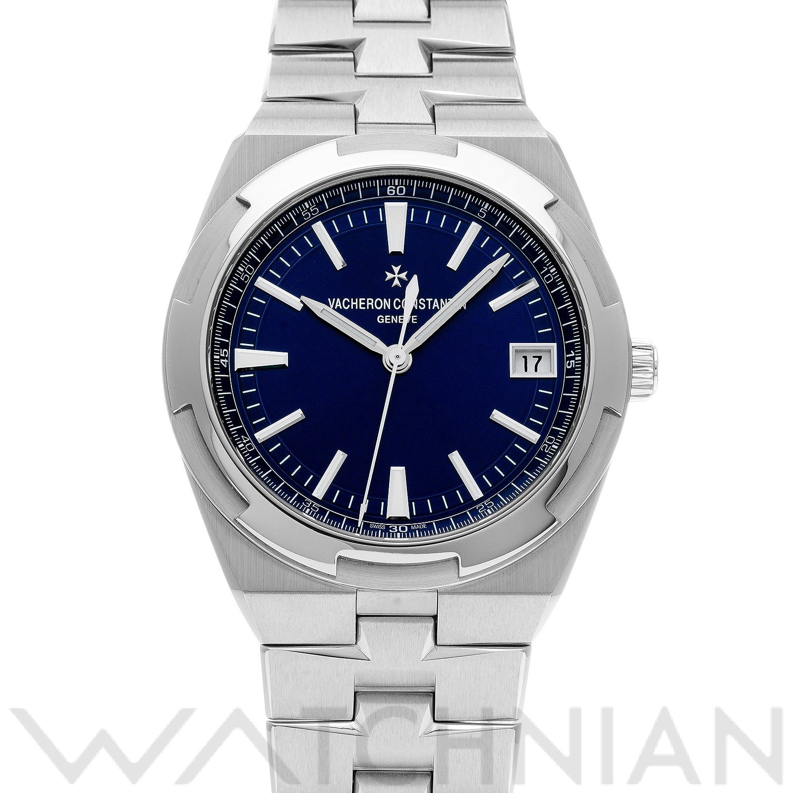 ヴァシュロン コンスタンタン / VACHERON CONSTANTIN オーバーシーズ 4500V/110A-B128 ブルー メンズ 時計 【中古】【wristwatch】