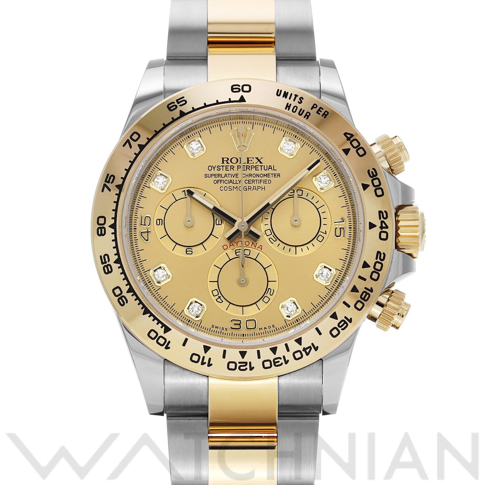 ロレックス コスモグラフ デイトナ 116503G シャンパン/ダイヤモンド メンズ 時計 【中古】【wristwatch】