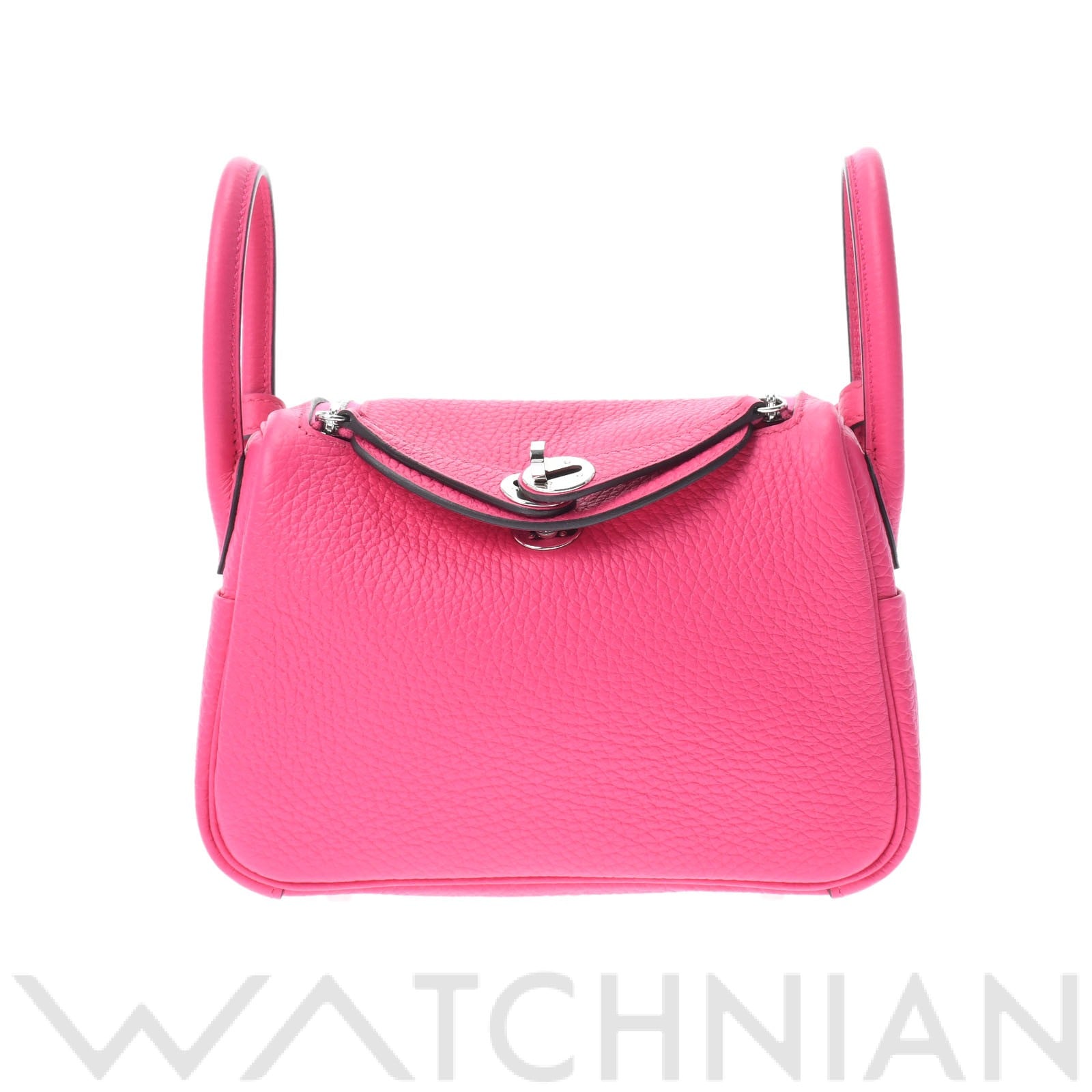 エルメス / HERMES リンディ ミニ 2WAY ローズショッキング/パラジウム金具 トリヨンクレマンス レディース バッグ 【未使用】【bag】