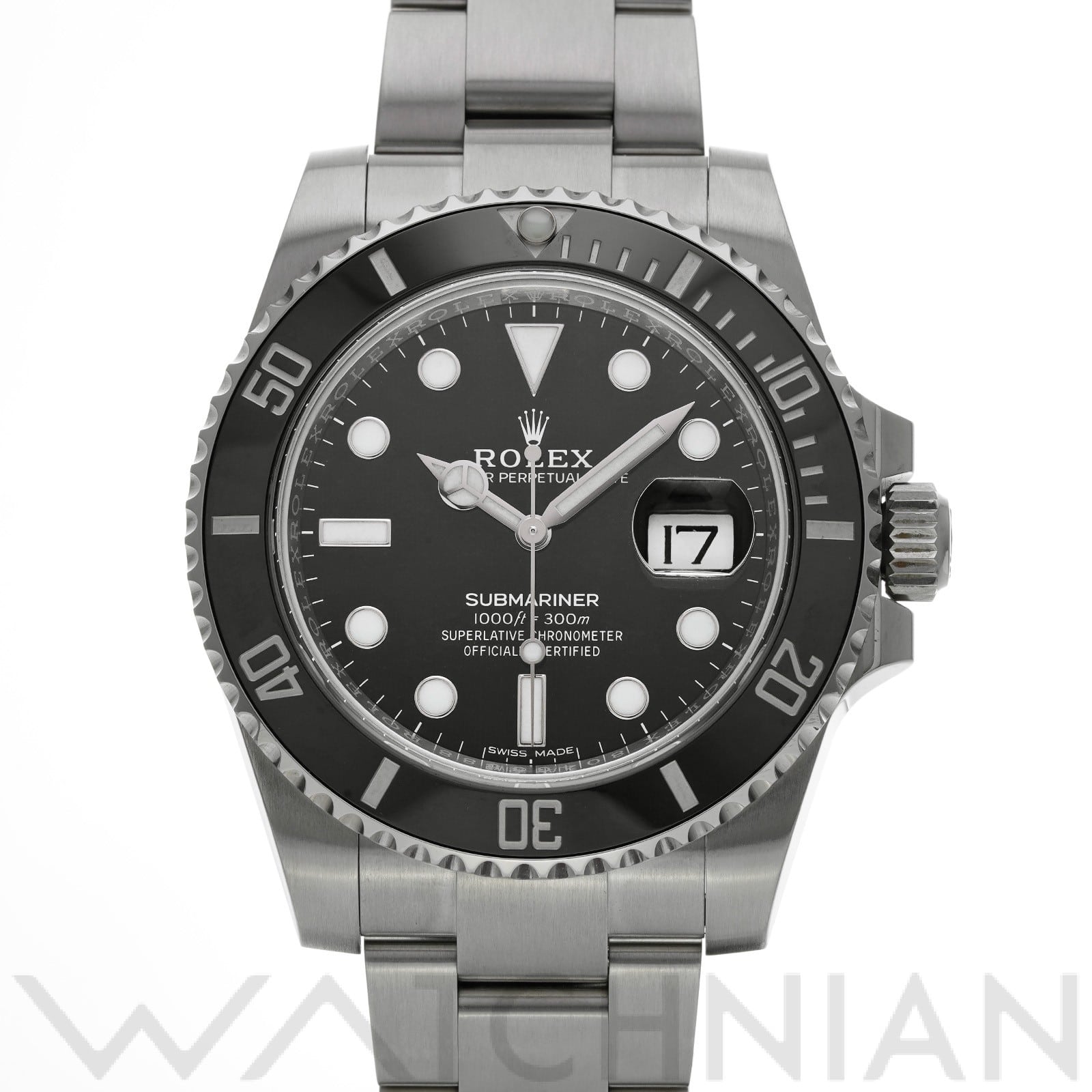 ロレックス サブマリーナ デイト 116610LN ブラック メンズ 時計 【中古】【wristwatch】