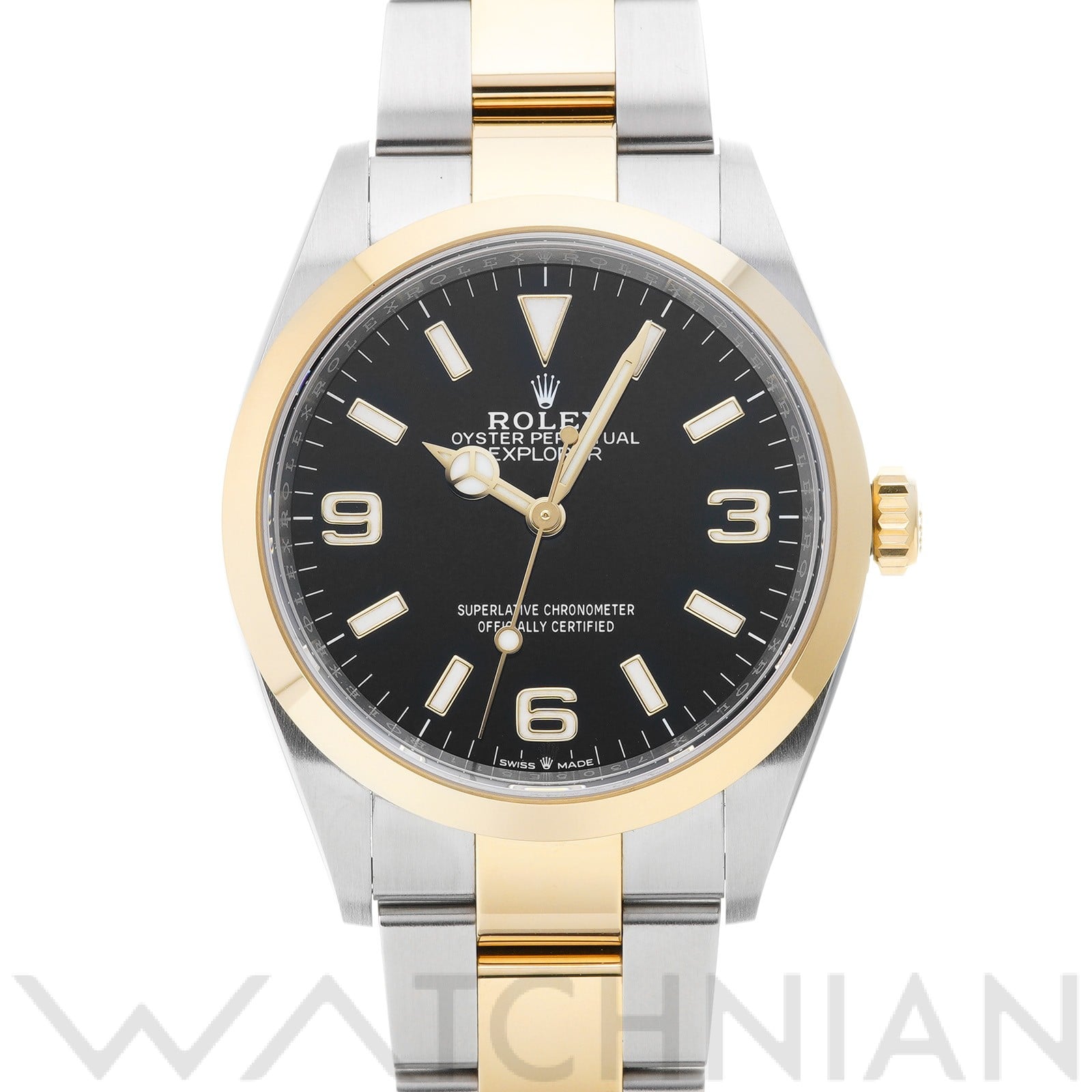 ロレックス エクスプローラー 124273 ブラック メンズ 時計 【中古】【wristwatch】