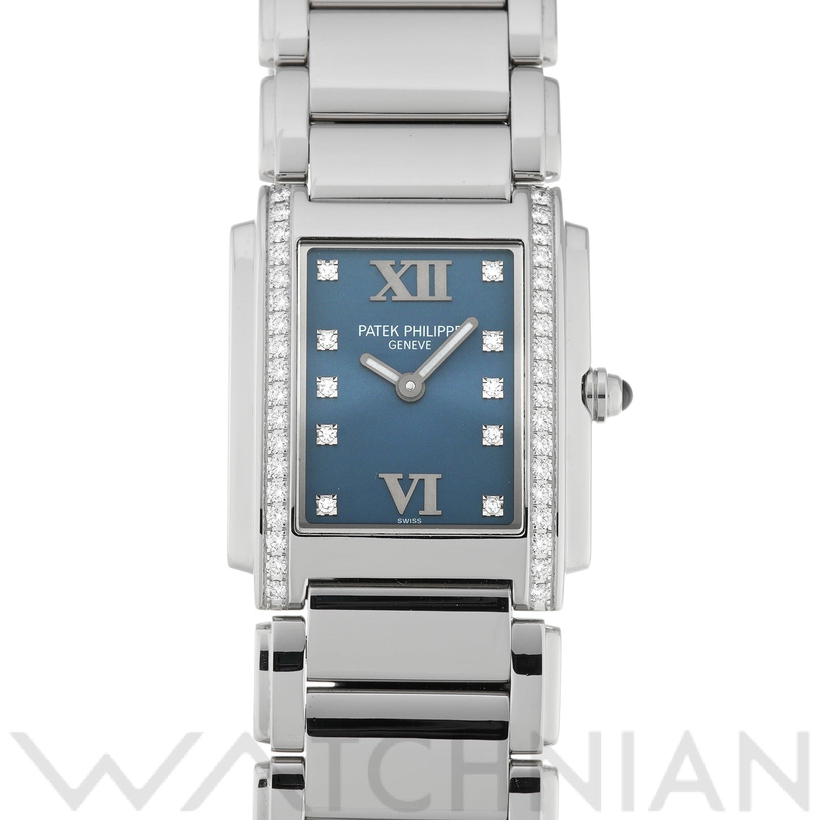 パテック フィリップ / PATEK PHILIPPE トゥエンティ-4 4910/10A-012 ブルー/ダイヤモンド レディース 時計 【中古】【wristwatch】