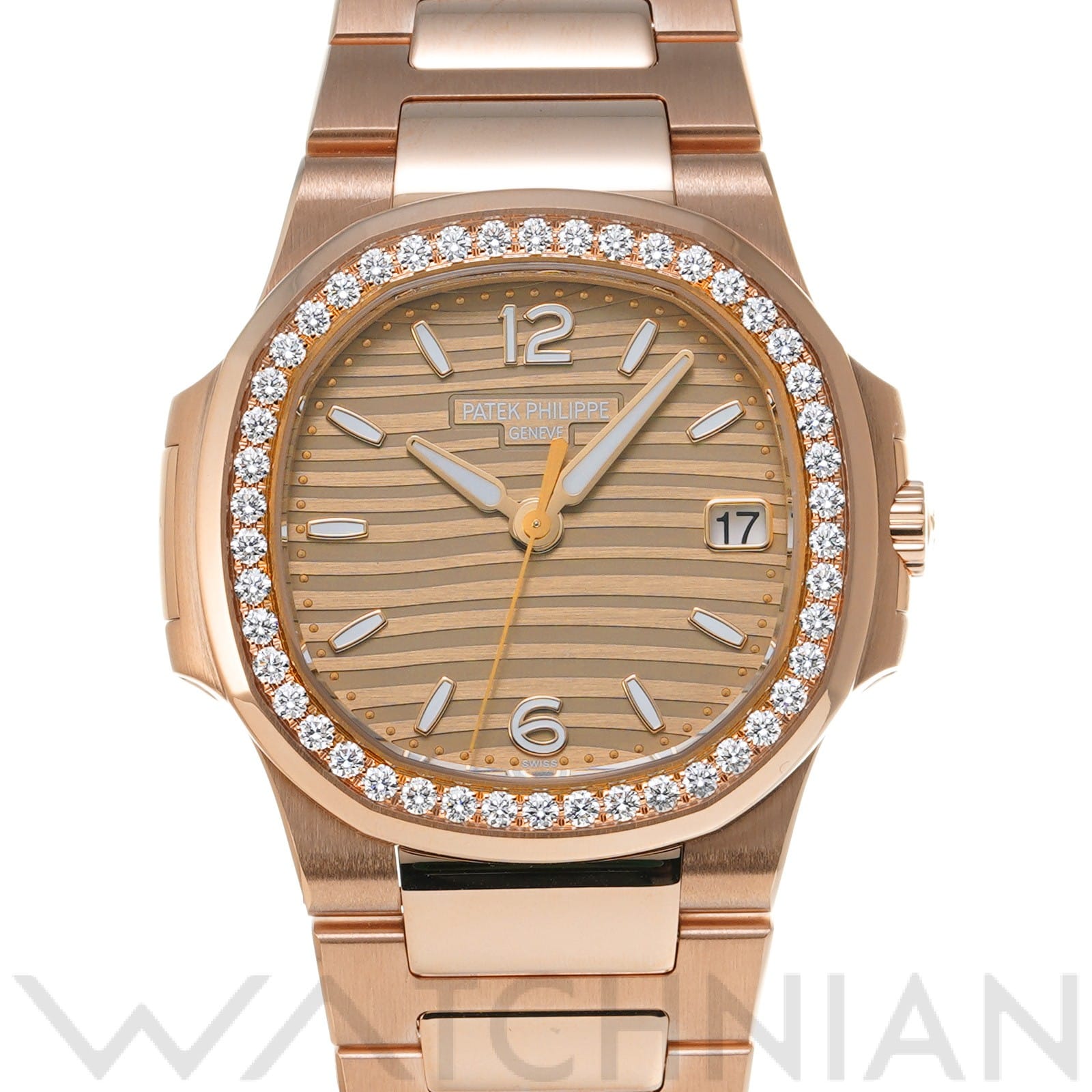 パテック フィリップ / PATEK PHILIPPE ノーチラス 7010/1R-012 ゴールデン・ブラウン レディース 時計 【中古】【wristwatch】