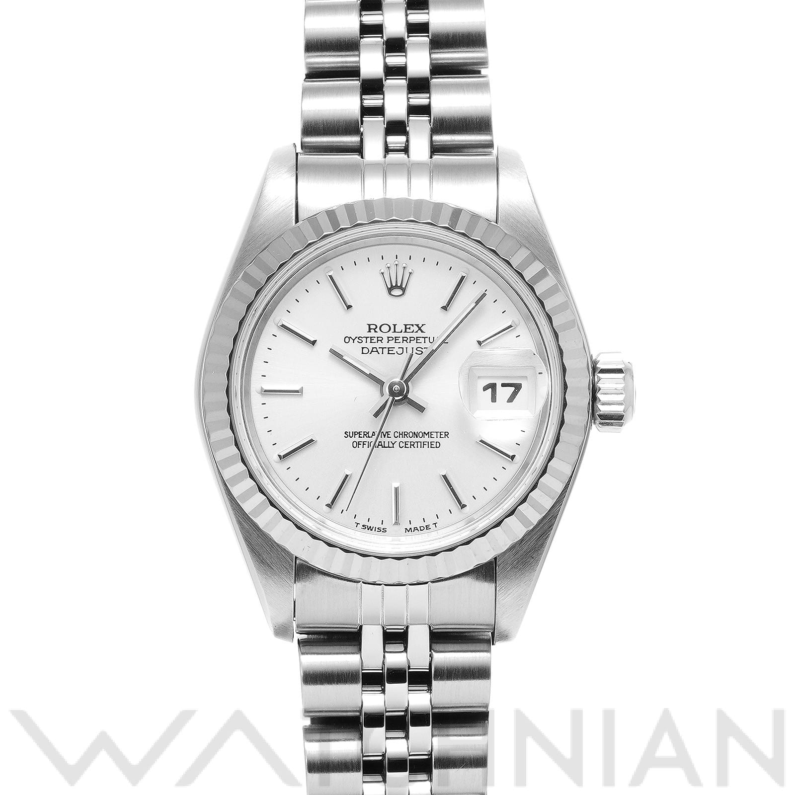 ロレックス デイトジャスト 69174 シルバー レディース 時計 【中古】【wristwatch】