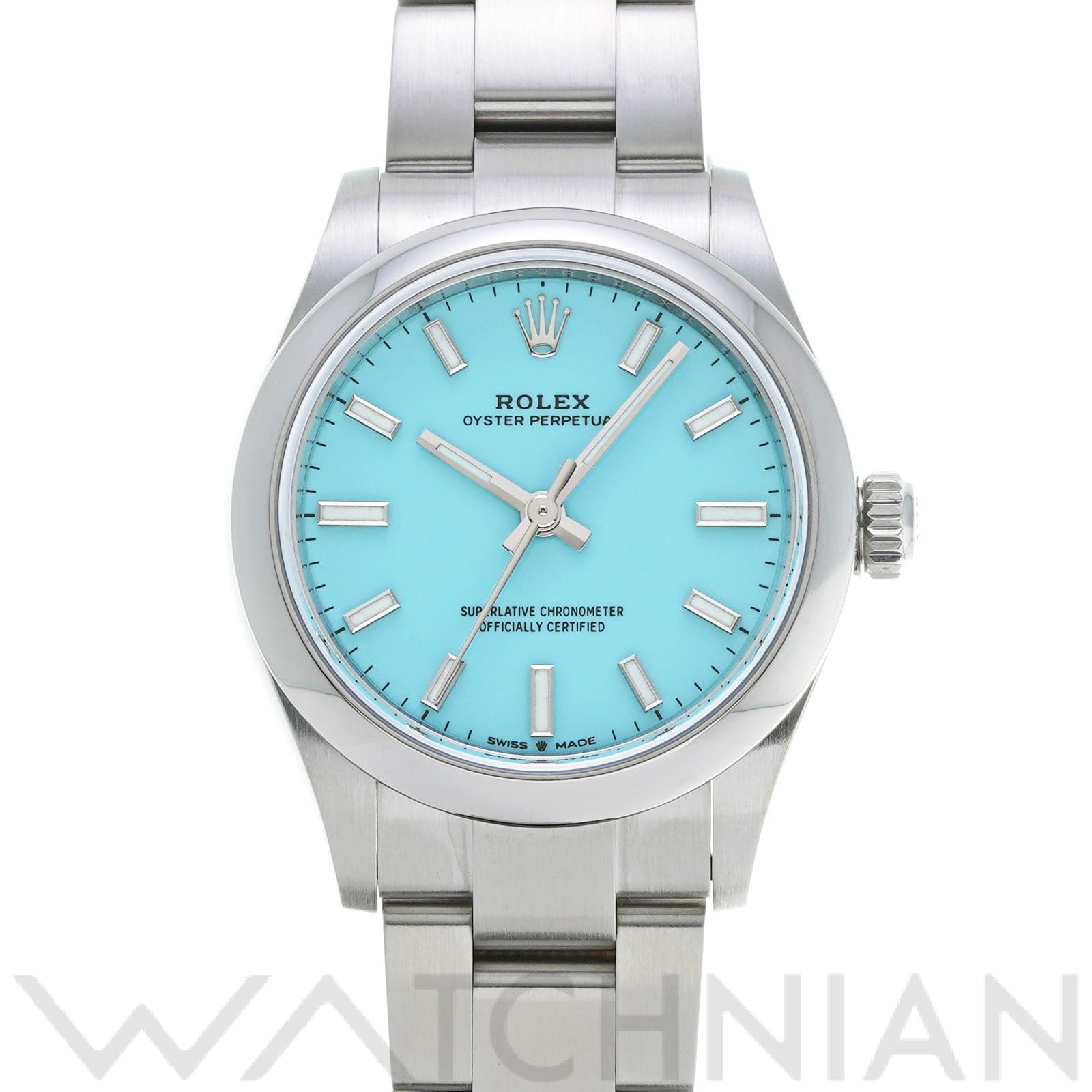 オイスターパーペチュアル 31 277200 ランダムシリアル ターコイズブルー ロレックス ROLEX ユニセックス 【中古】