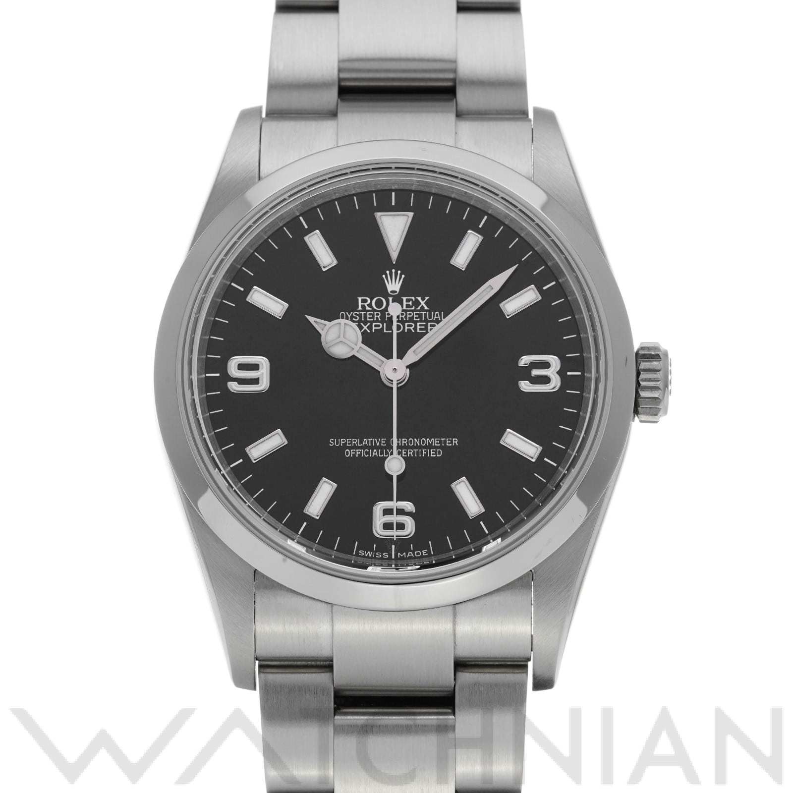 ロレックス エクスプローラー 114270 ブラック メンズ 時計 【中古】【wristwatch】