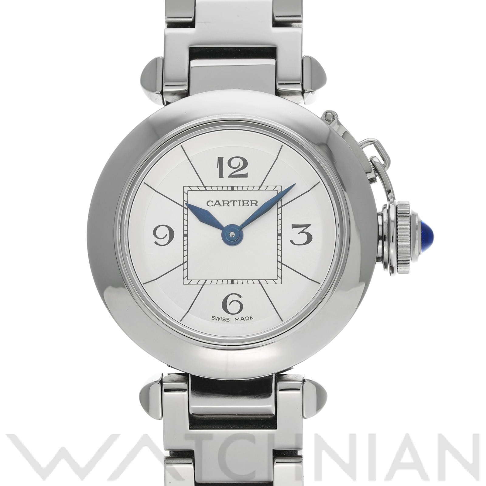 カルティエ / CARTIER ミスパシャ W3140007 シルバー レディース 時計 【中古】【wristwatch】