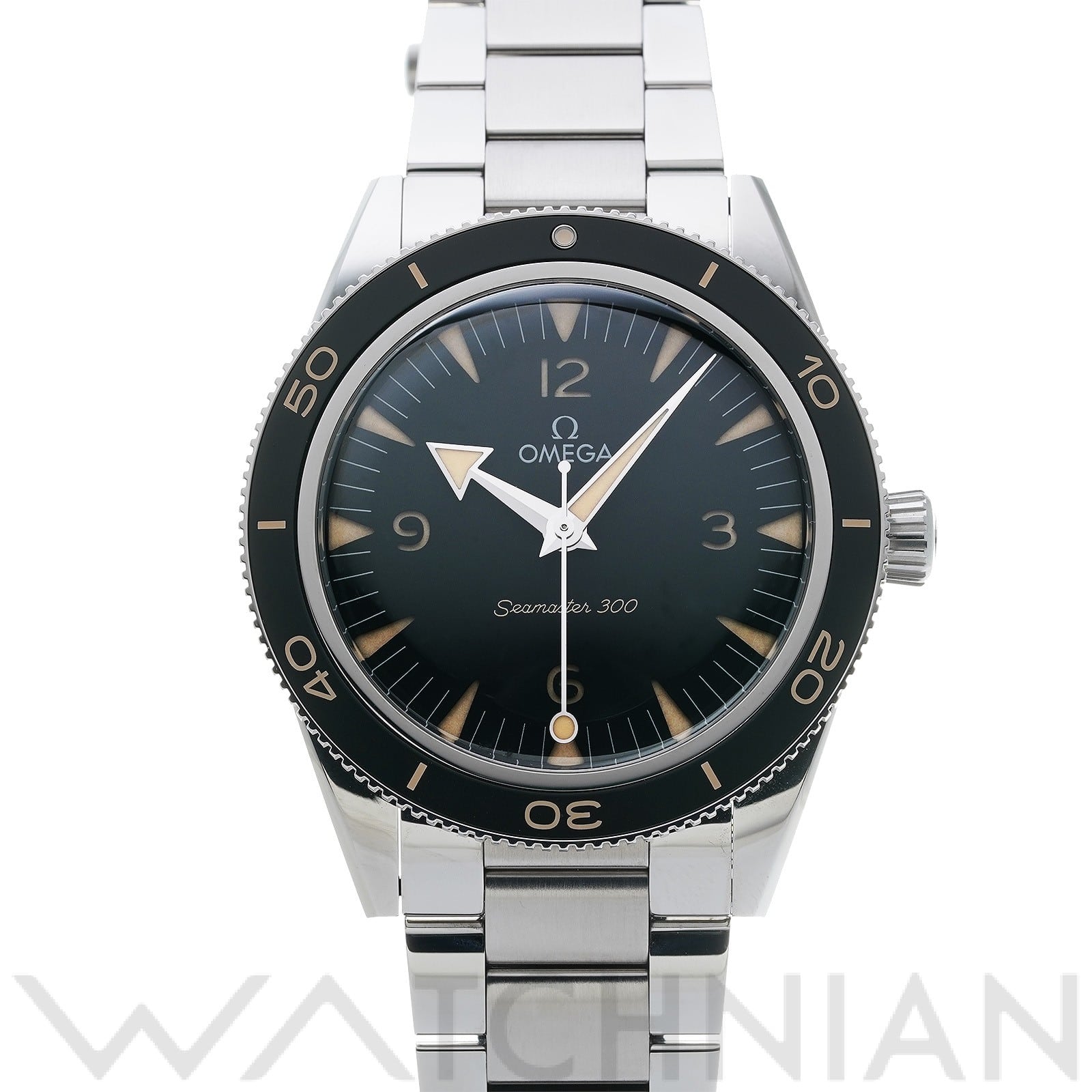 オメガ / OMEGA シーマスター 300 コーアクシャル マスタークロノメーター 234.30.41.21.01.001 ブラック メンズ 時計 【中古】【wristwatch】