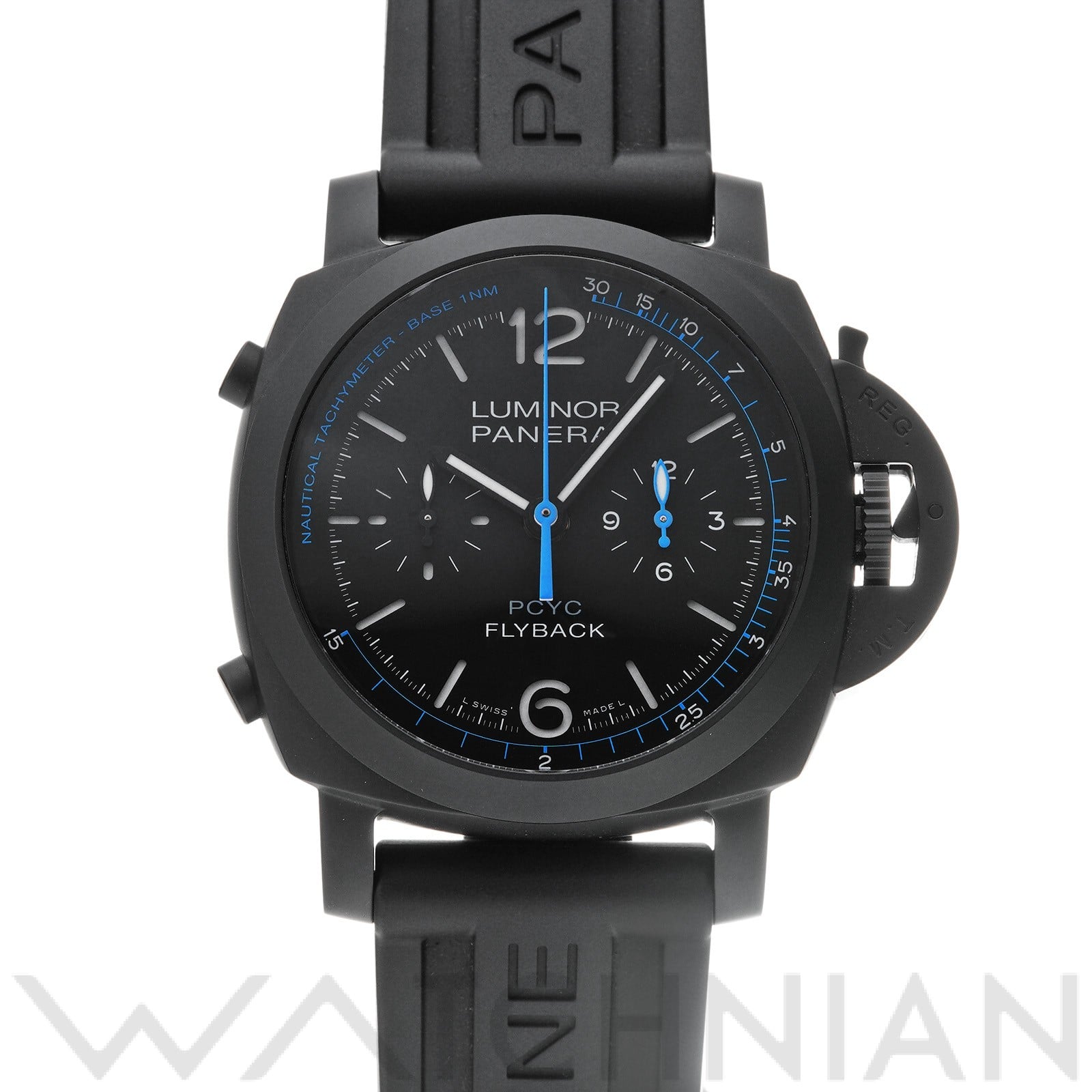 ルミノール ヨット チャレンジ PAM00788 V番(2019年製造) ブラック パネライ OFFICINE PANERAI メンズ 【中古】