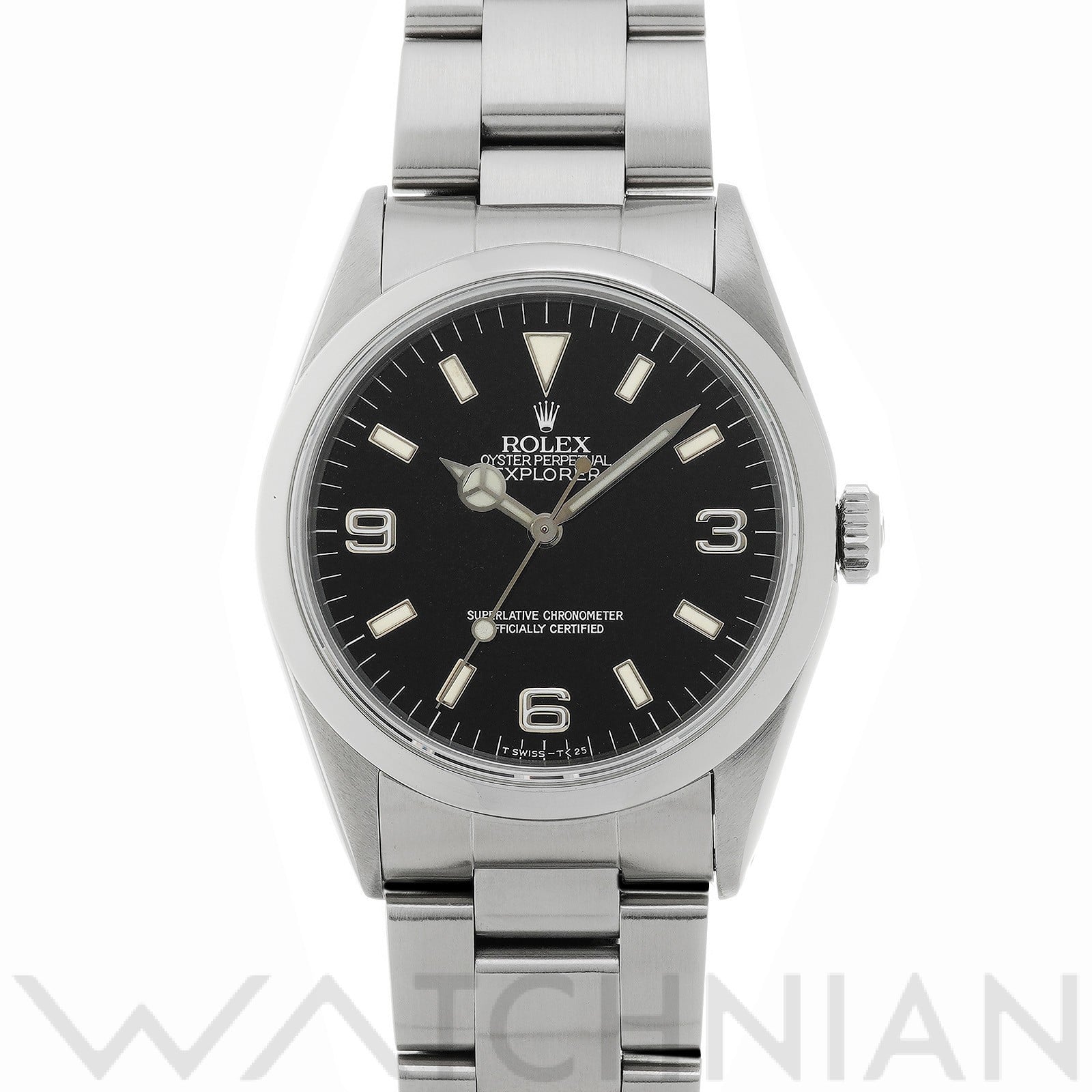 ロレックス エクスプローラー 14270 ブラック メンズ 時計 【中古】【wristwatch】