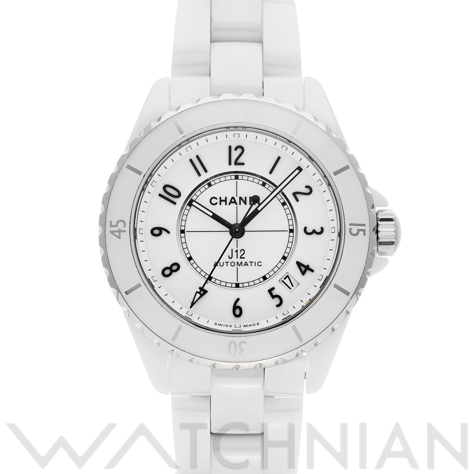 シャネル / CHANEL J12 38 H5700 ホワイトラッカー メンズ 時計 【中古】【wristwatch】