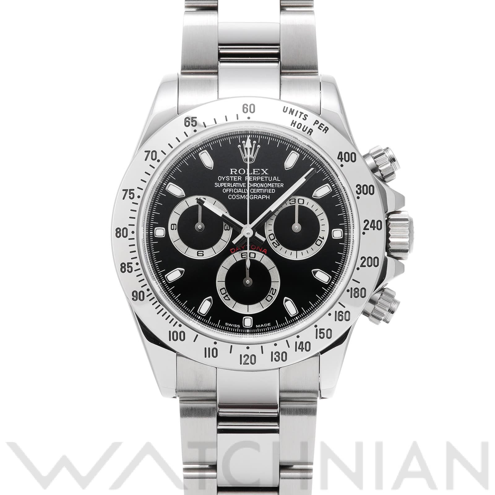 ロレックス コスモグラフ デイトナ 116520 ブラック メンズ 時計 【中古】【wristwatch】