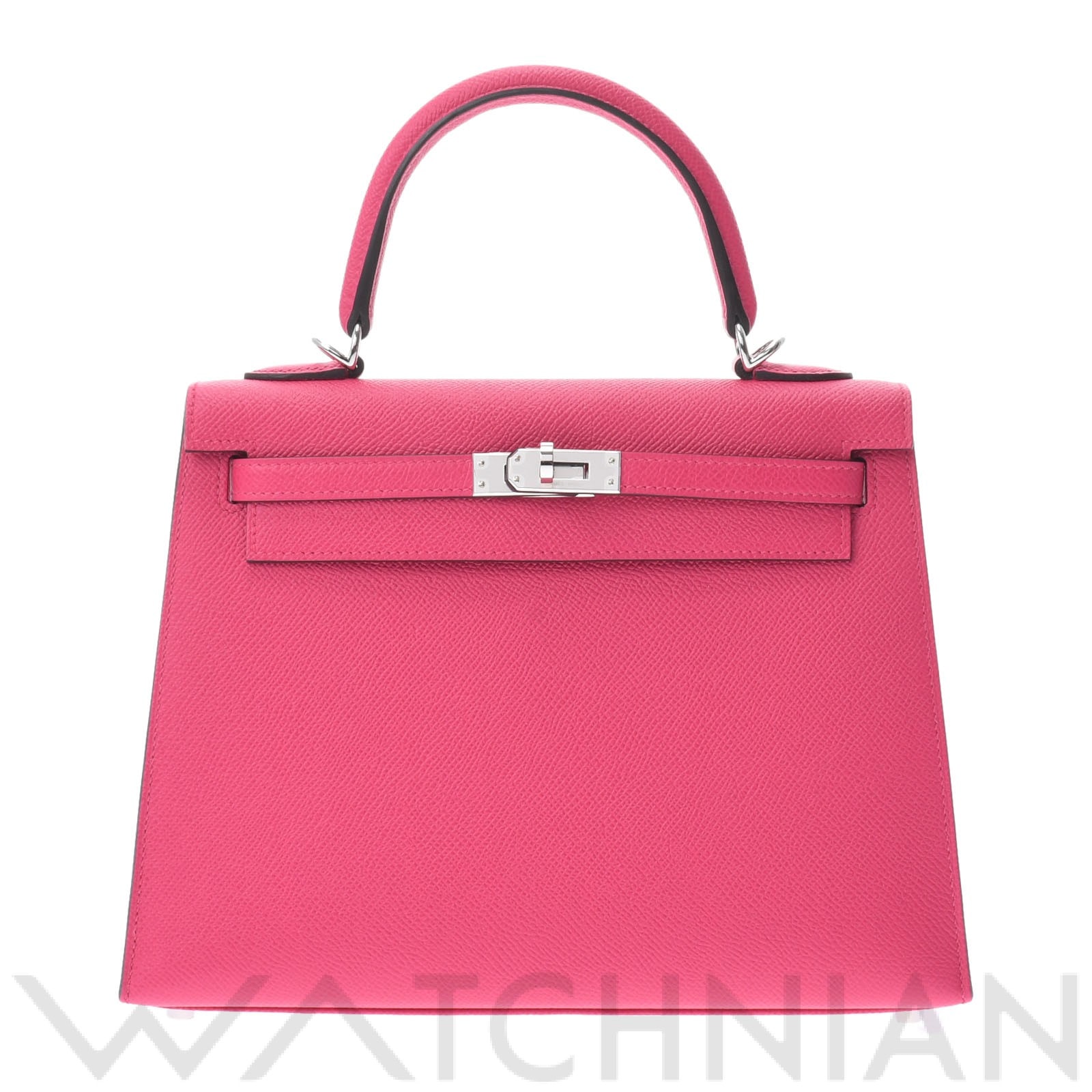 エルメス / HERMES ケリー 25 外縫い 2WAY ローズメキシコ/パラジウム金具 ヴォーエプソン レディース バッグ 【未使用】【bag】