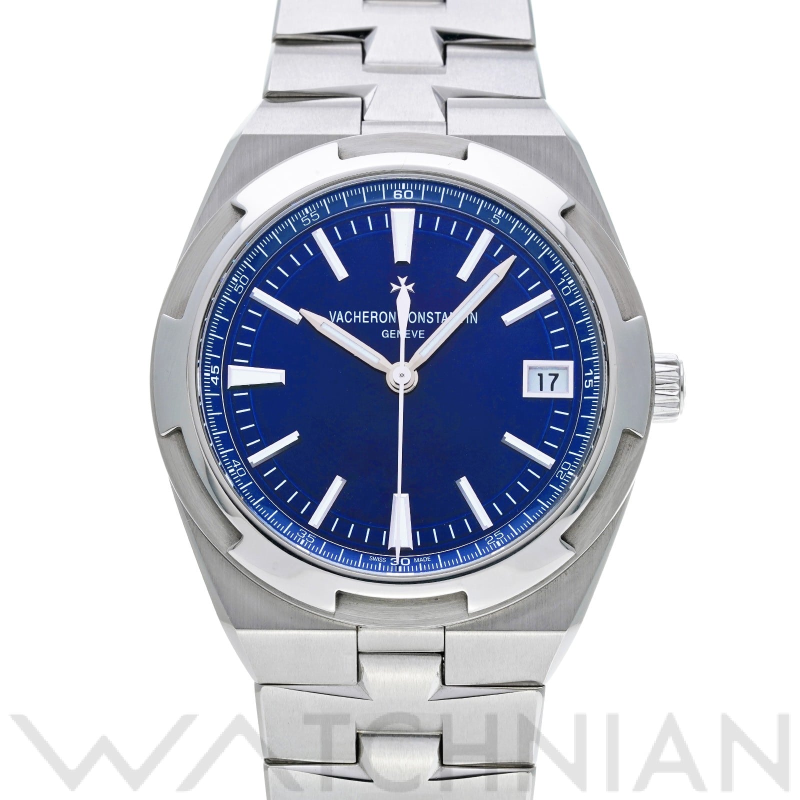 ヴァシュロン コンスタンタン / VACHERON CONSTANTIN オーバーシーズ 4500V/110A-B128 ブルー メンズ 時計 【中古】【wristwatch】