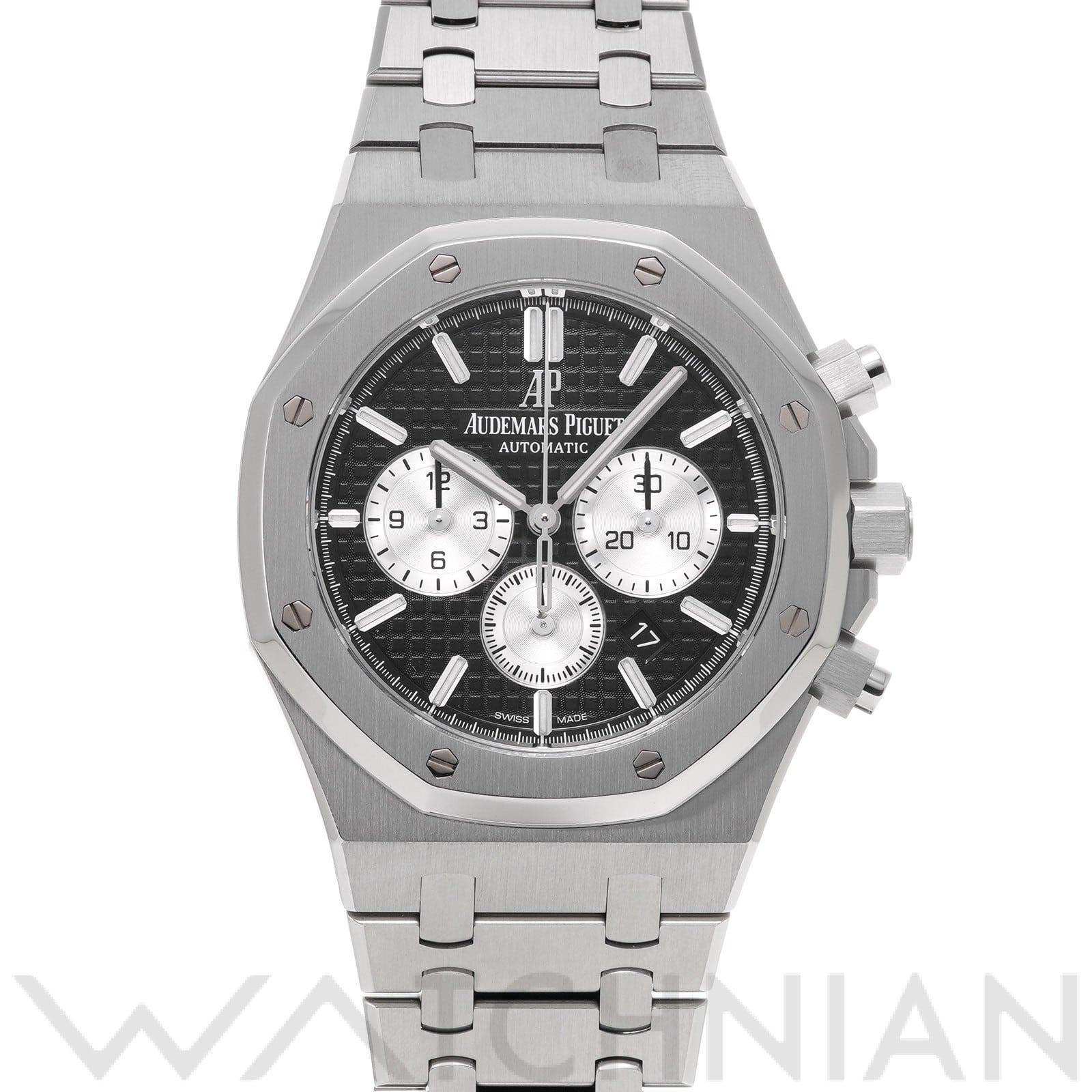 オーデマ ピゲ ロイヤルオーク クロノグラフ 26331ST.OO.1220ST.02 ブラック/シルバー メンズ 時計 【中古】【wristwatch】