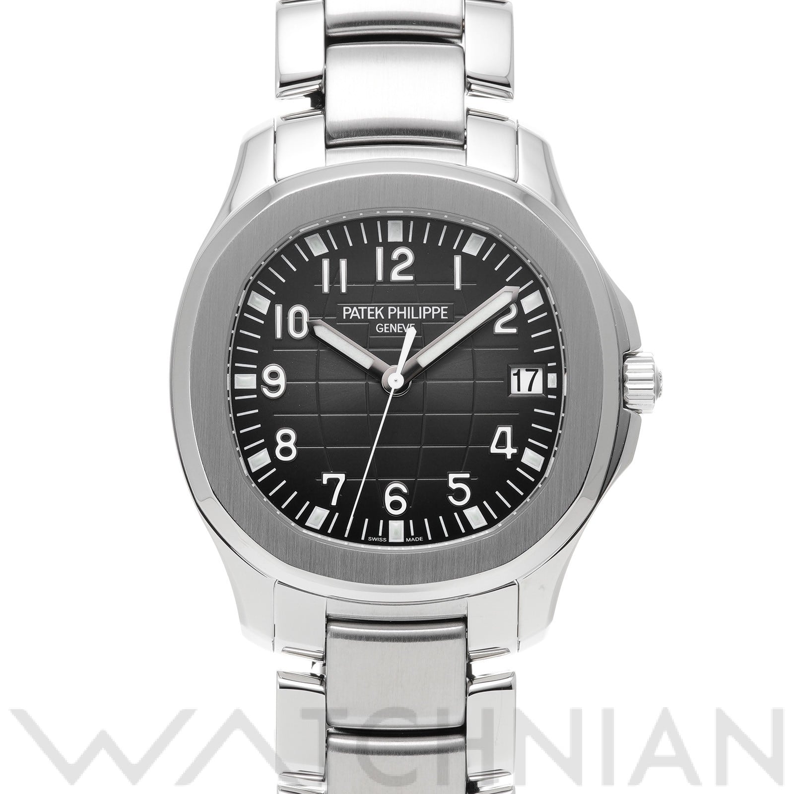 パテック フィリップ / PATEK PHILIPPE アクアノート 5167/1A-001 ブラック・エンボス メンズ 時計 【中古】【wristwatch】