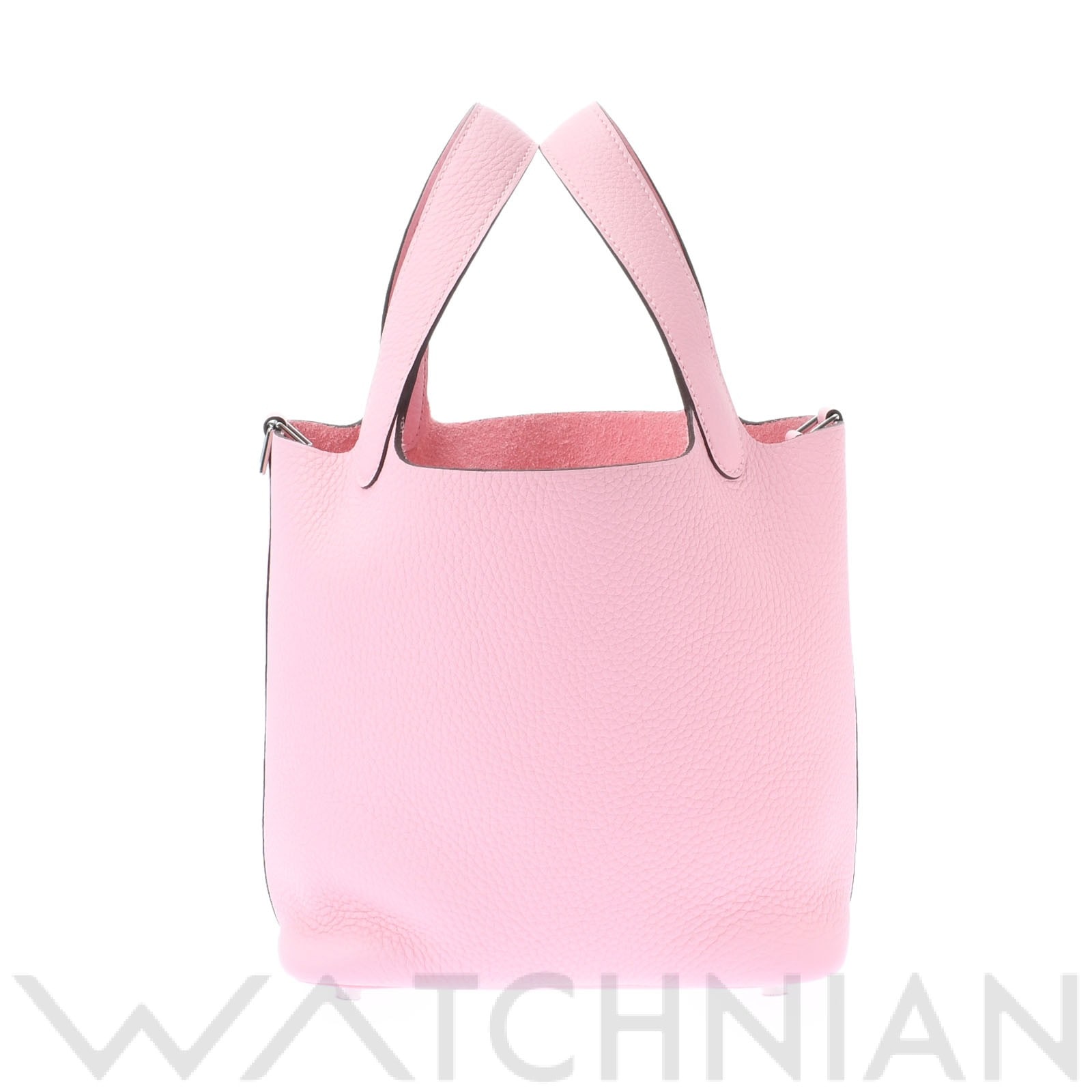 ピコタン ロック PM ローズサクラ/パラジウム金具 トリヨンクレマンス HERMES エルメス レディース 【新品】