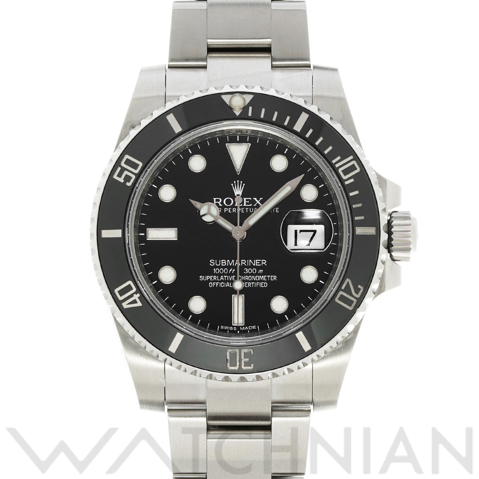 ロレックス サブマリーナ デイト 116610LN ブラック メンズ 時計 【中古】【wristwatch】