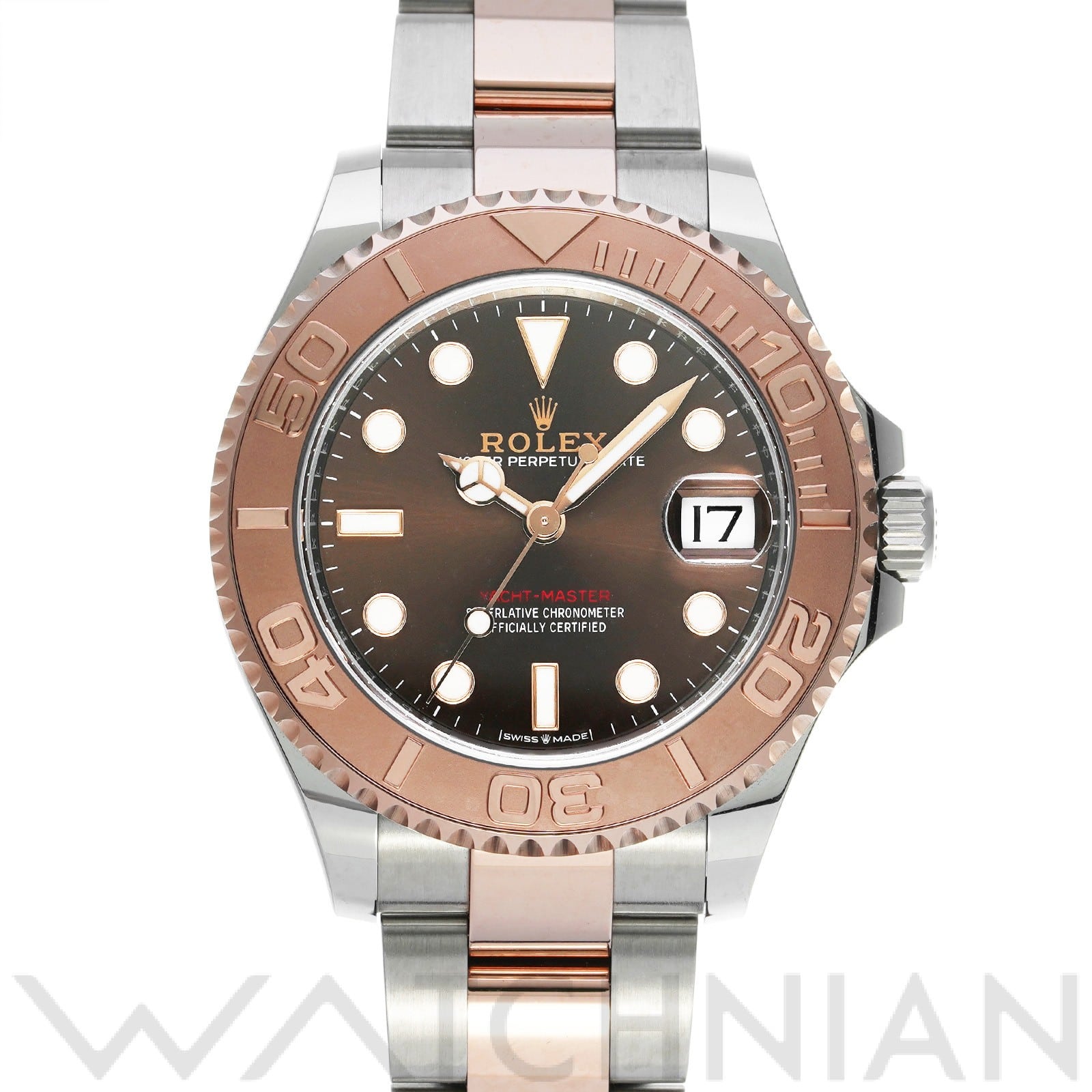 ヨットマスター 37 268621 ランダムシリアル チョコレートブラウン ロレックス ROLEX ユニセックス 【中古】