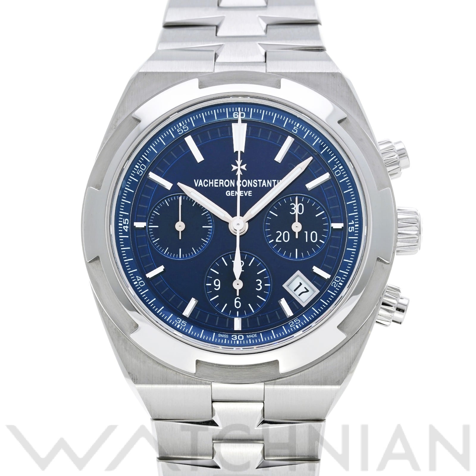 ヴァシュロン コンスタンタン / VACHERON CONSTANTIN オーバーシーズ クロノグラフ 5500V/110A-B148 ブルーラッカー メンズ 時計 【中古】【wristwatch】