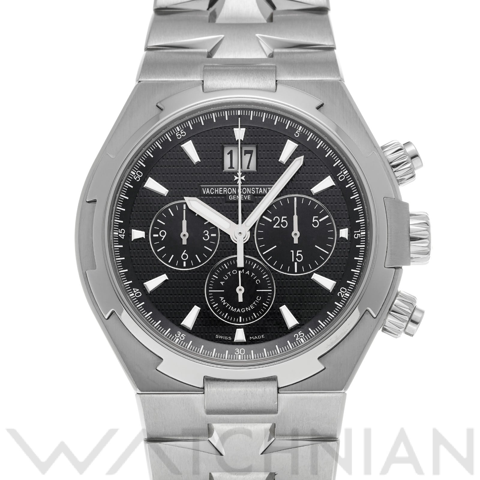 ヴァシュロン コンスタンタン / VACHERON CONSTANTIN オーバーシーズ クロノグラフ 49150/B01A-9097 ブラック メンズ 時計 【中古】【wristwatch】