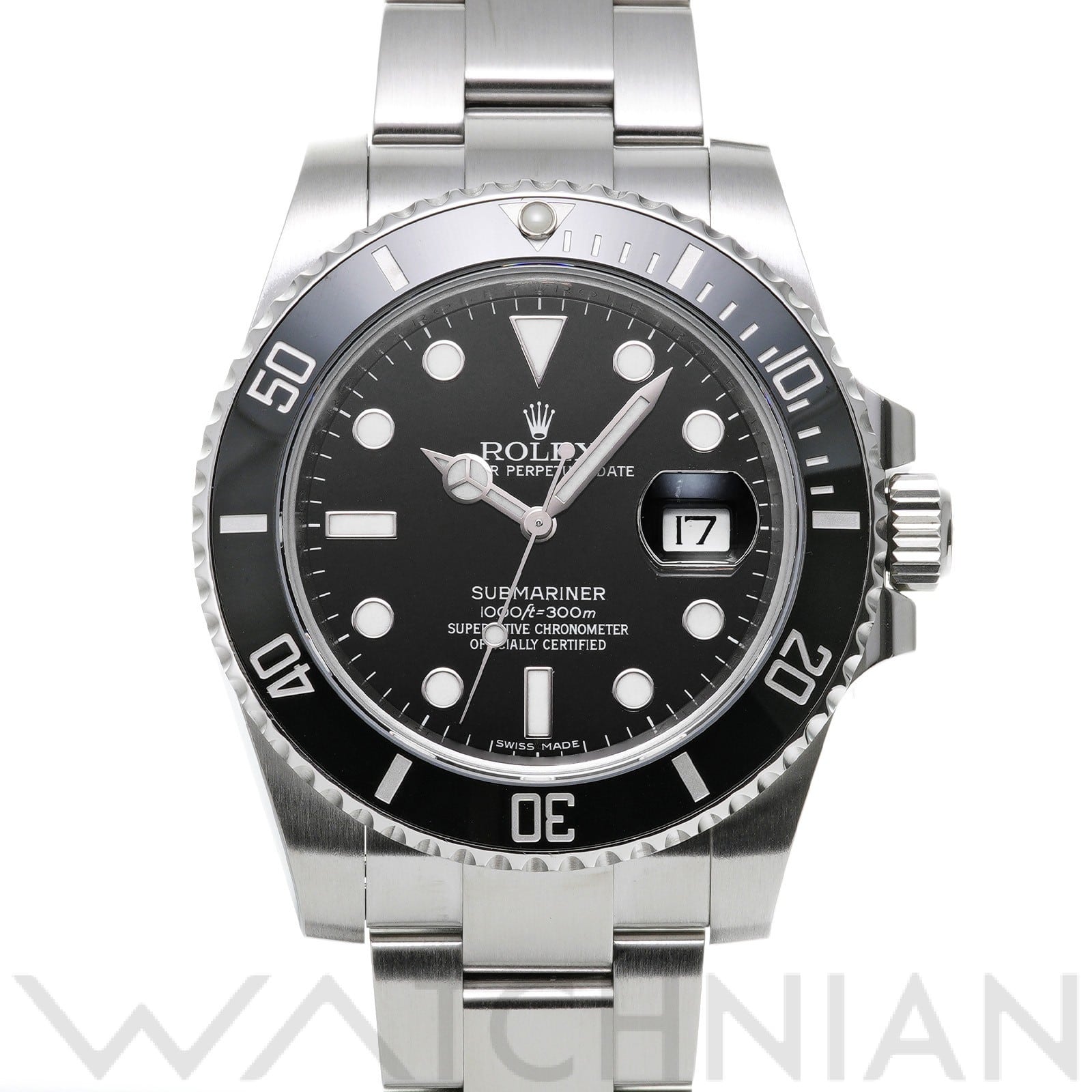 ロレックス サブマリーナ デイト 116610LN ブラック メンズ 時計 【中古】【wristwatch】