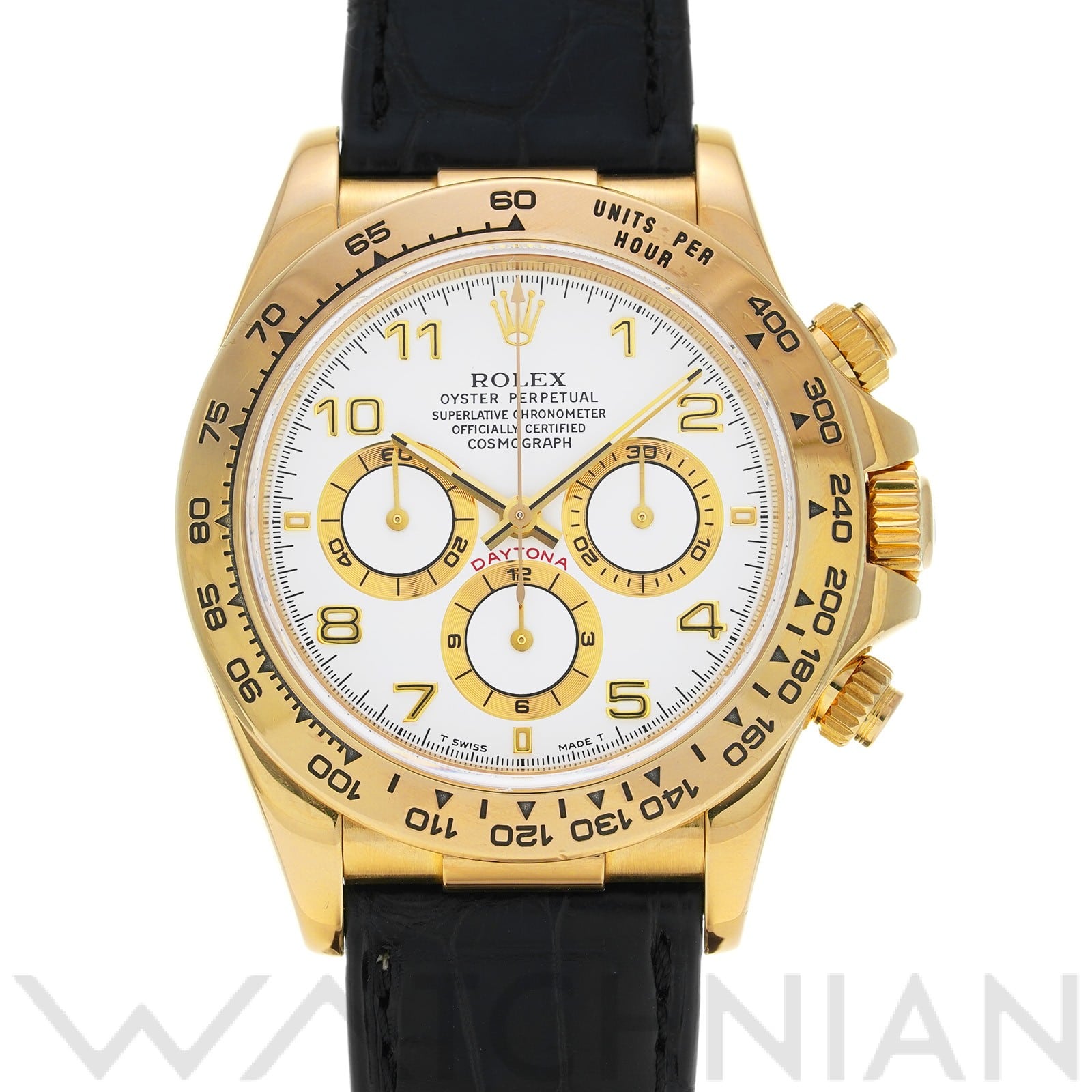 ロレックス コスモグラフ デイトナ 16518 ホワイト メンズ 時計 【中古】【wristwatch】