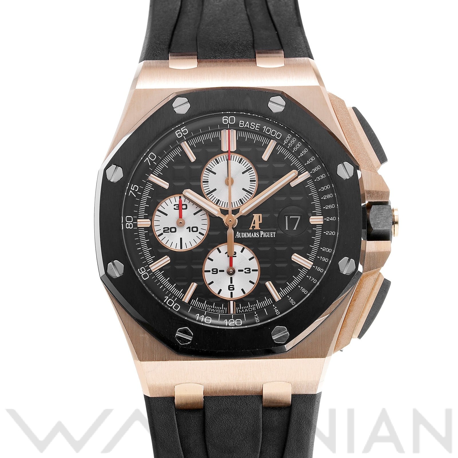 オーデマ ピゲ ロイヤルオーク オフショア クロノグラフ 26400RO.OO.A002CA.01 ブラック/シルバー メンズ 時計 【中古】【wristwatch】