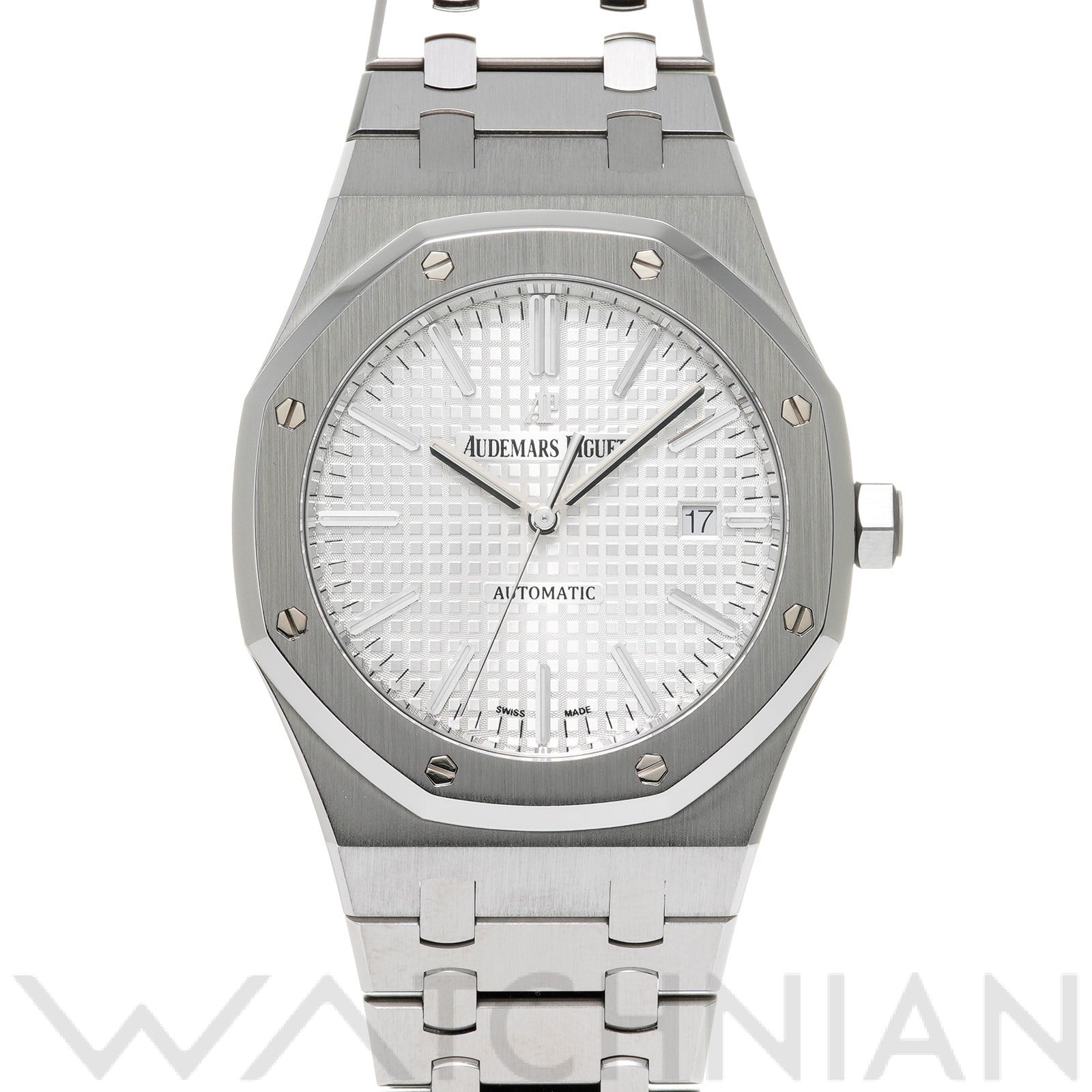 オーデマ ピゲ ロイヤルオーク 15400ST.OO.1220ST.02 シルバー メンズ 時計 【中古】【wristwatch】