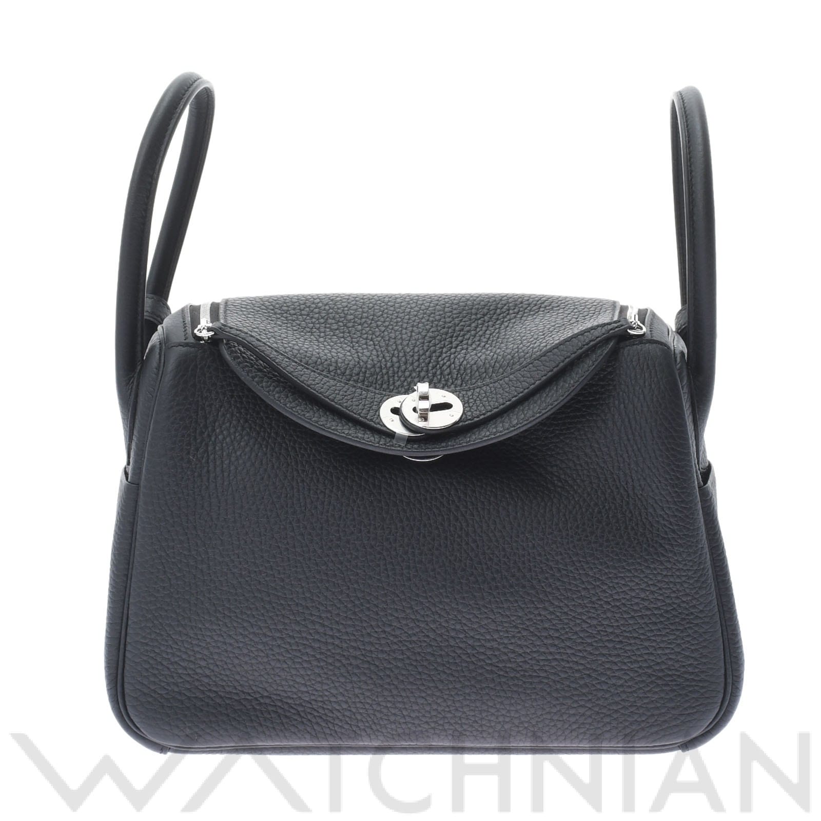 リンディ 26 2WAY ブラック(黒)/パラジウム金具 トリヨンクレマンス HERMES エルメス レディース 【新品】