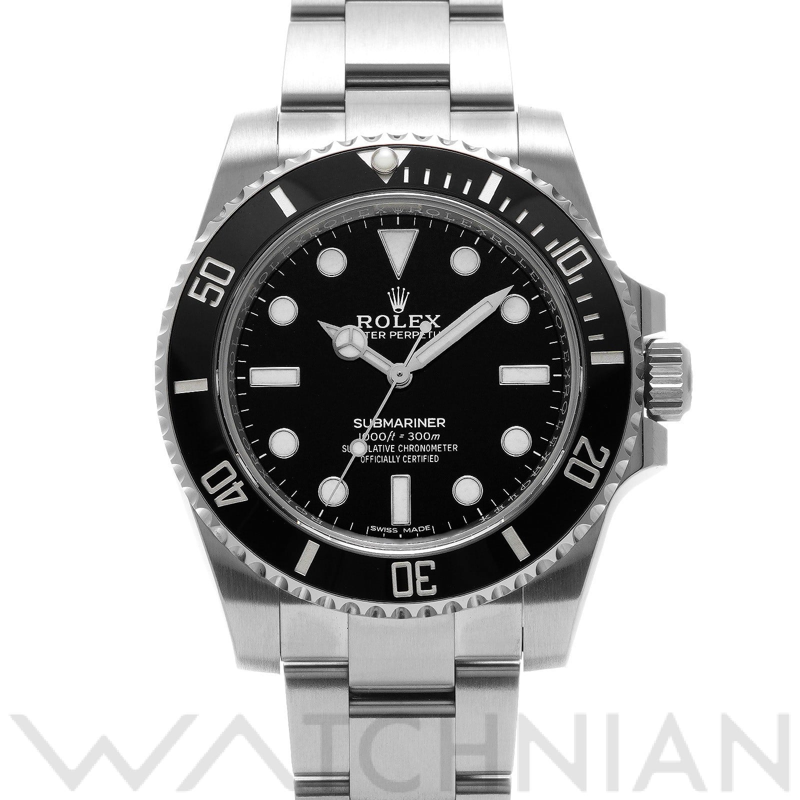 ロレックス サブマリーナ 114060 ブラック メンズ 時計 【中古】【wristwatch】