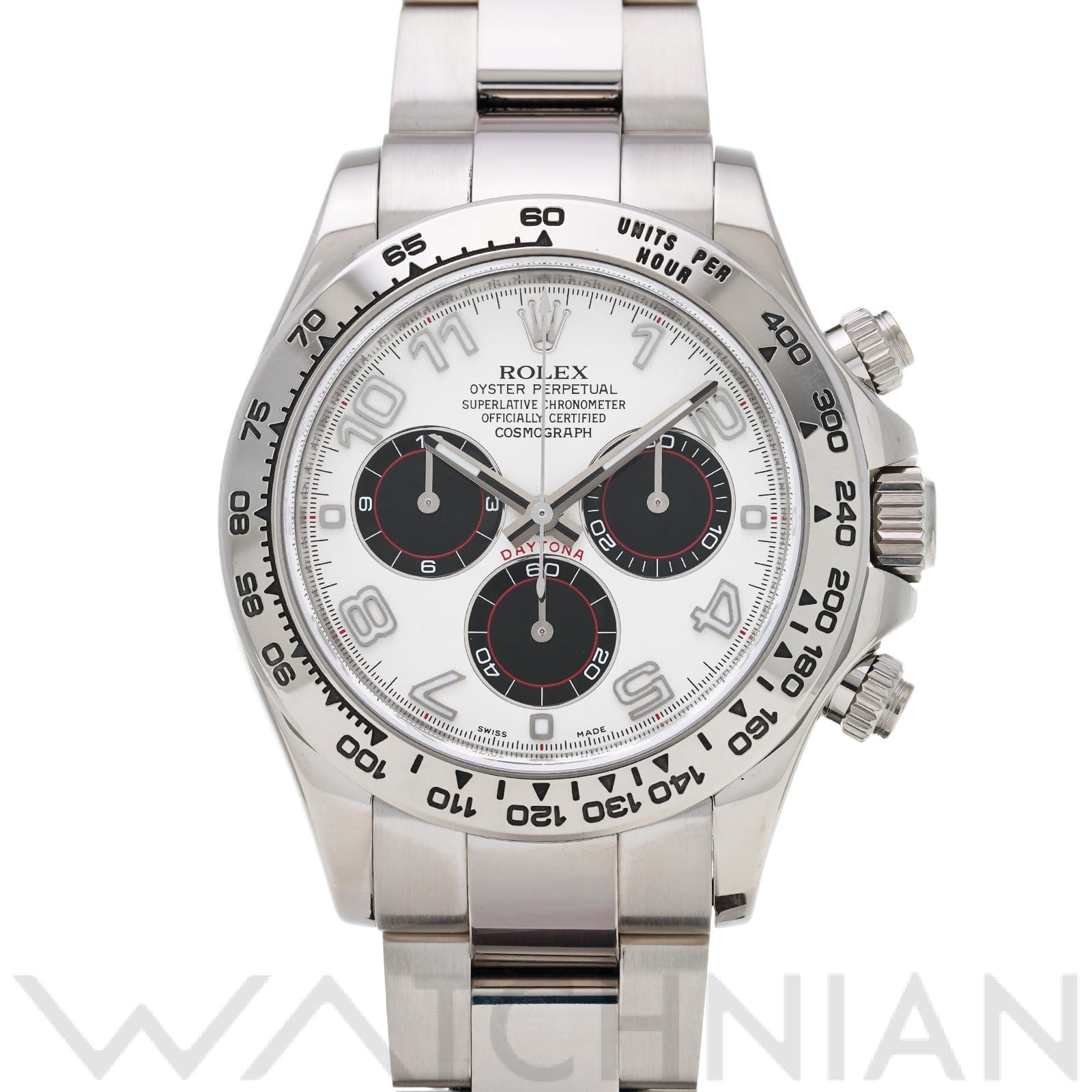 ロレックス コスモグラフ デイトナ 116509 ホワイト/ブラック メンズ 時計 【中古】【wristwatch】