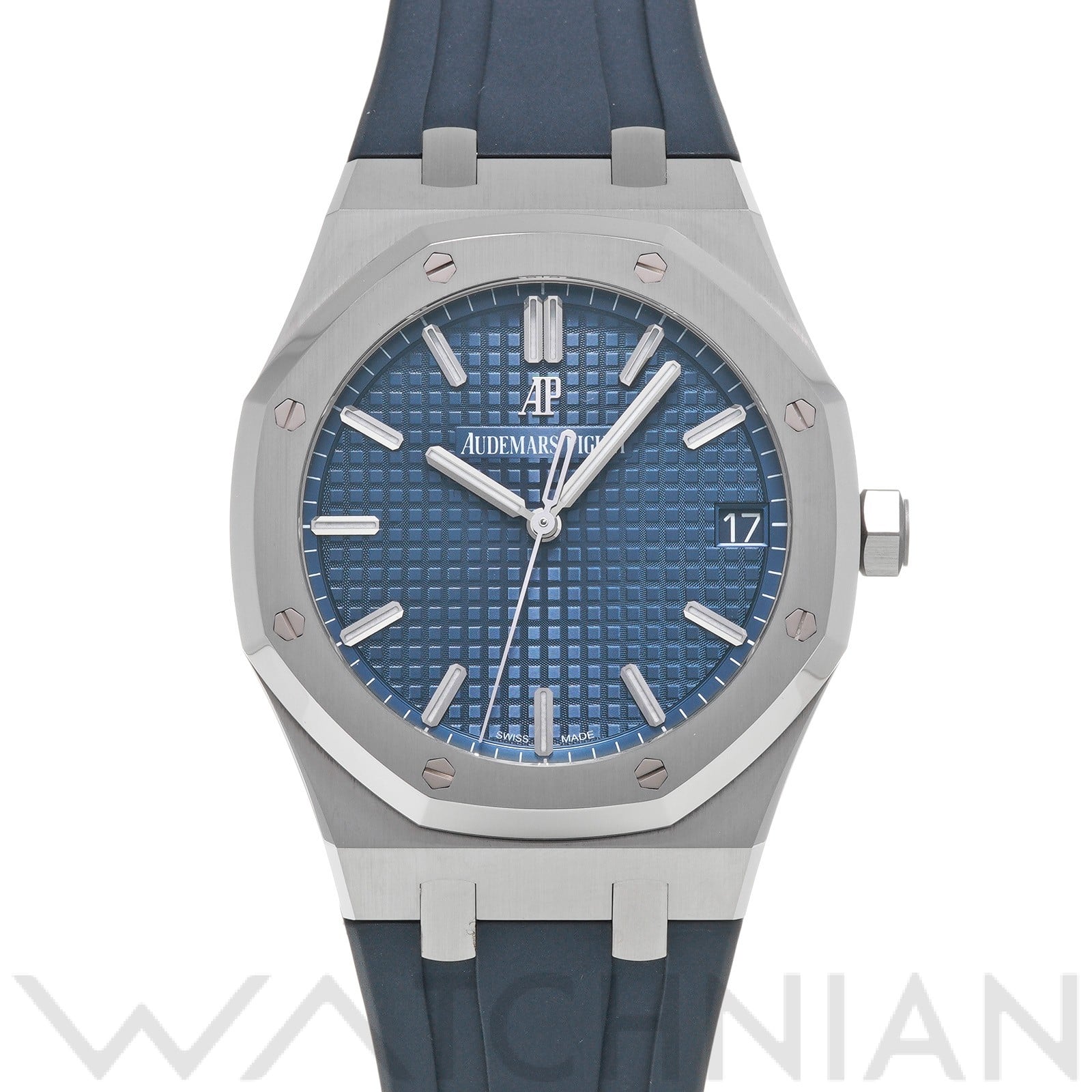 オーデマ ピゲ ロイヤルオーク 15500ST.OO.1220ST.01 ブルー メンズ 時計 【中古】【wristwatch】