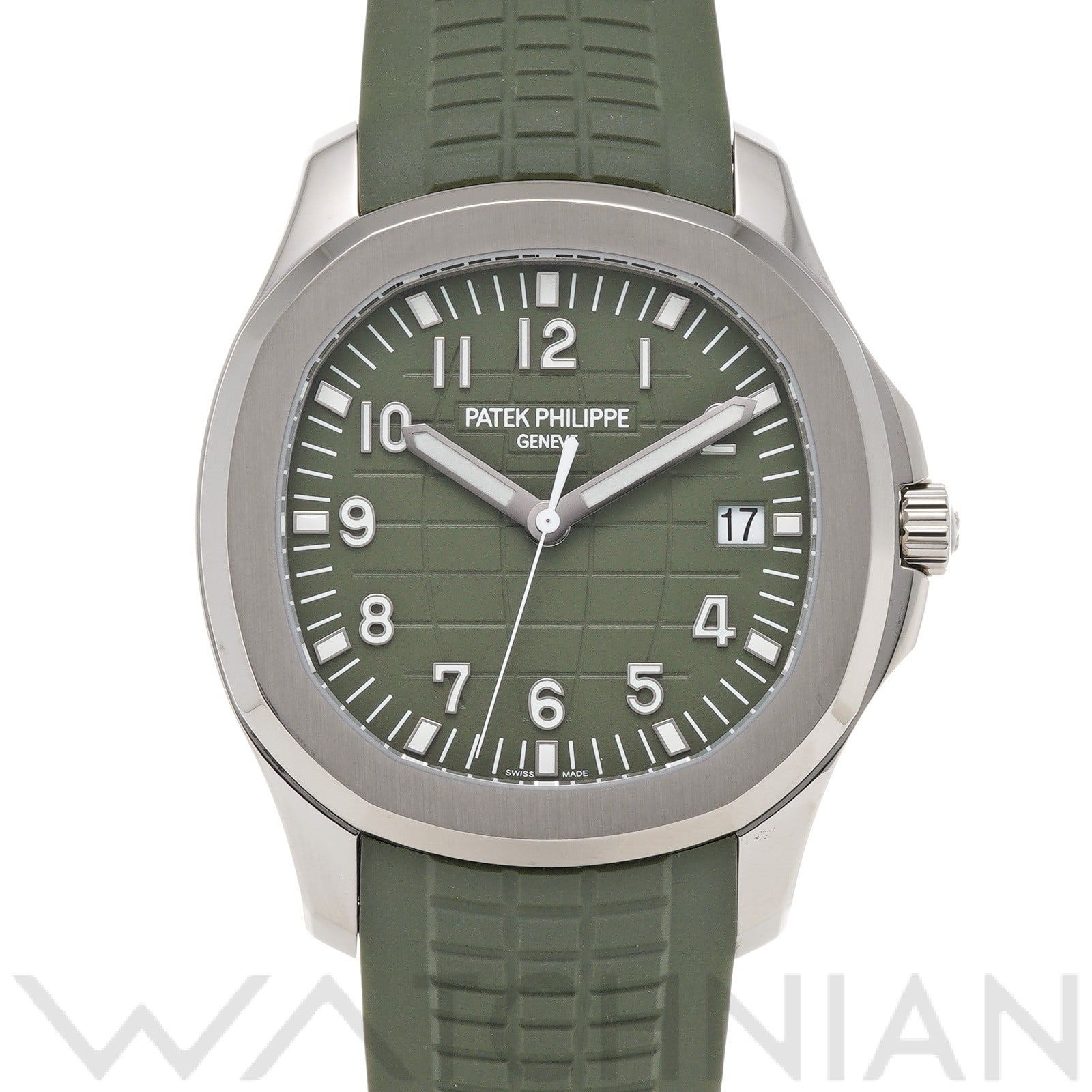 パテック フィリップ アクアノート 5168G-010 カーキグリーン メンズ 時計 【中古】【wristwatch】