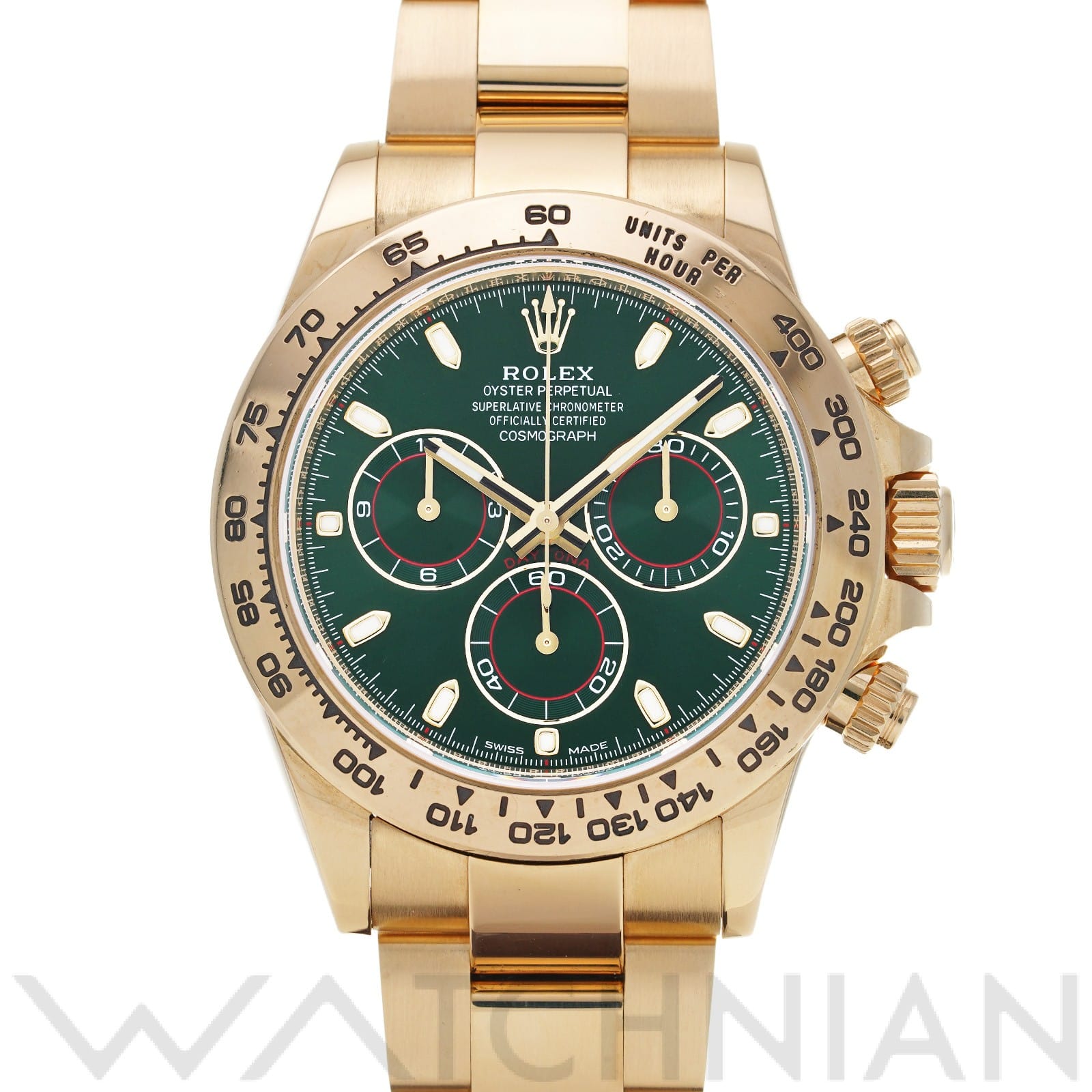 ロレックス コスモグラフ デイトナ 116508 ブライトグリーン メンズ 時計 【中古】【wristwatch】
