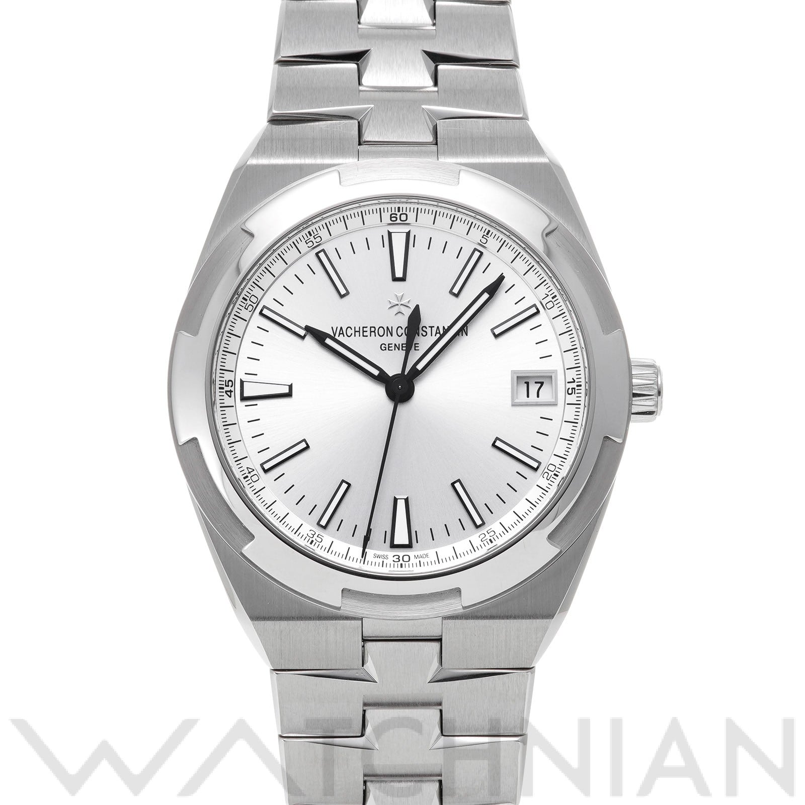 ヴァシュロン コンスタンタン / VACHERON CONSTANTIN オーバーシーズ 4500V/110A-B126 シルバー メンズ 時計 【中古】【wristwatch】