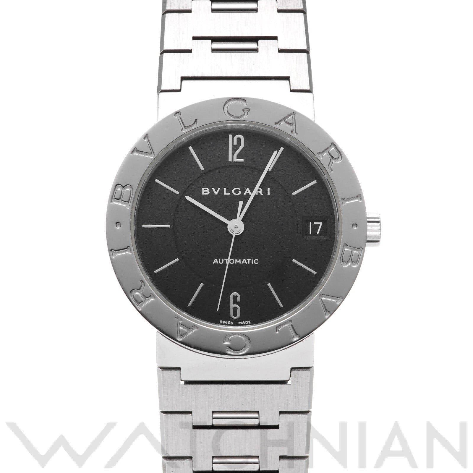 ブルガリ / BVLGARI ブルガリブルガリ BB33SS ブラック ユニセックス 時計 【中古】【wristwatch】