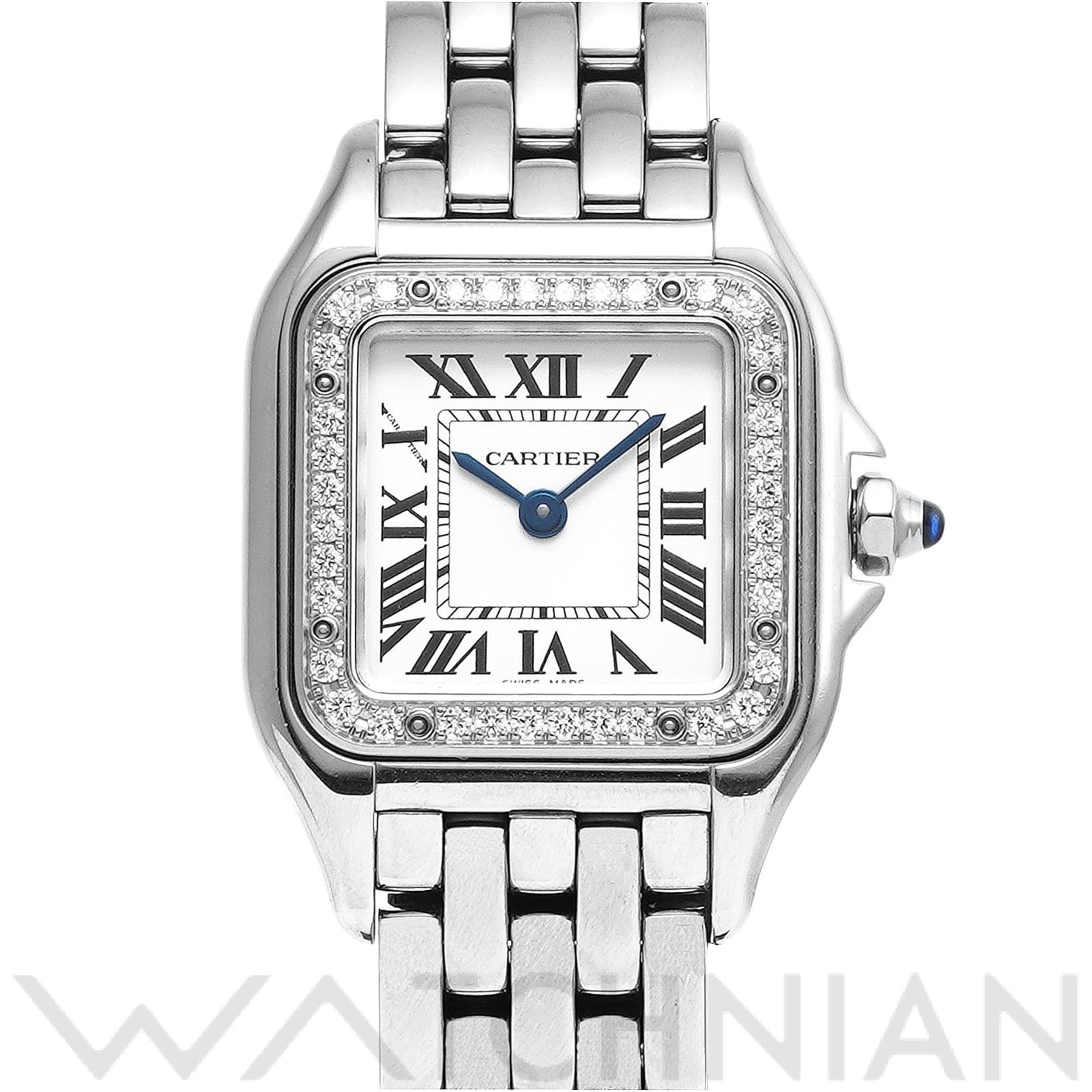 カルティエ パンテール ドゥ カルティエ SM W4PN0007 シルバー レディース 時計 【中古】【wristwatch】
