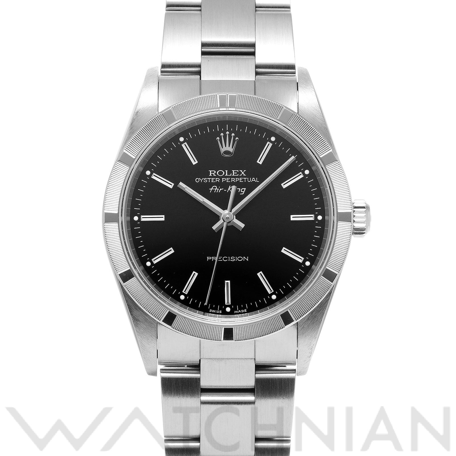 ロレックス / ROLEX エアキング 14010 ブラック メンズ 時計 【中古】【wristwatch】