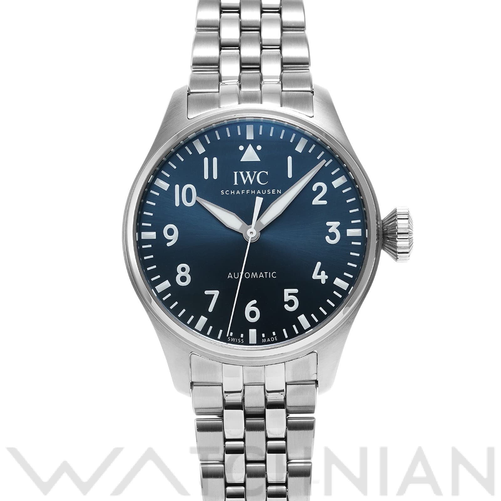 IWC ビッグパイロットウォッチ 43 IW329304 ブルー メンズ 時計 【中古】【wristwatch】