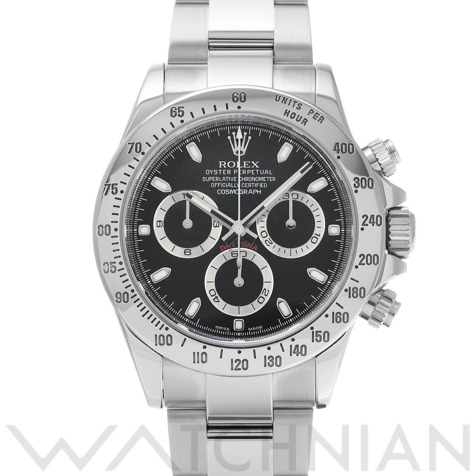 ロレックス コスモグラフ デイトナ 116520 ブラック メンズ 時計 【中古】【wristwatch】