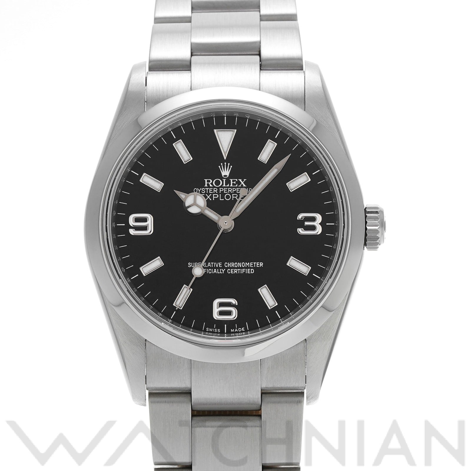 ロレックス エクスプローラー 114270 ブラック メンズ 時計 【中古】【wristwatch】