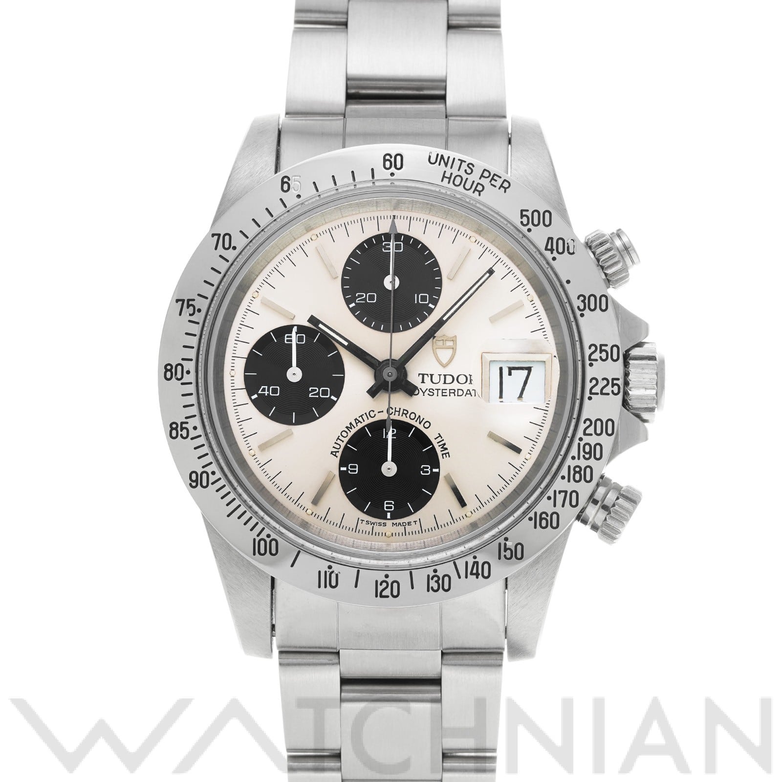 チューダー / チュードル / TUDOR クロノタイム 79180 シルバー/ブラック メンズ 時計 【中古】【wristwatch】