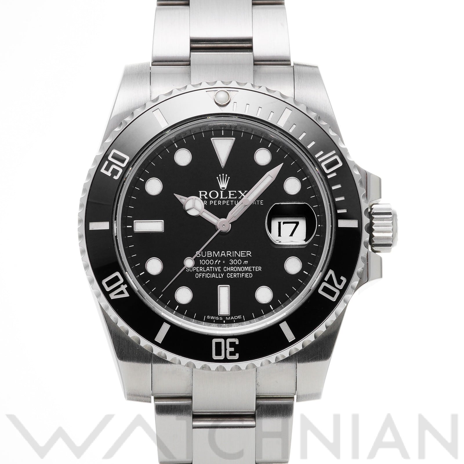 ロレックス サブマリーナ デイト 116610LN ブラック メンズ 時計 【中古】【wristwatch】