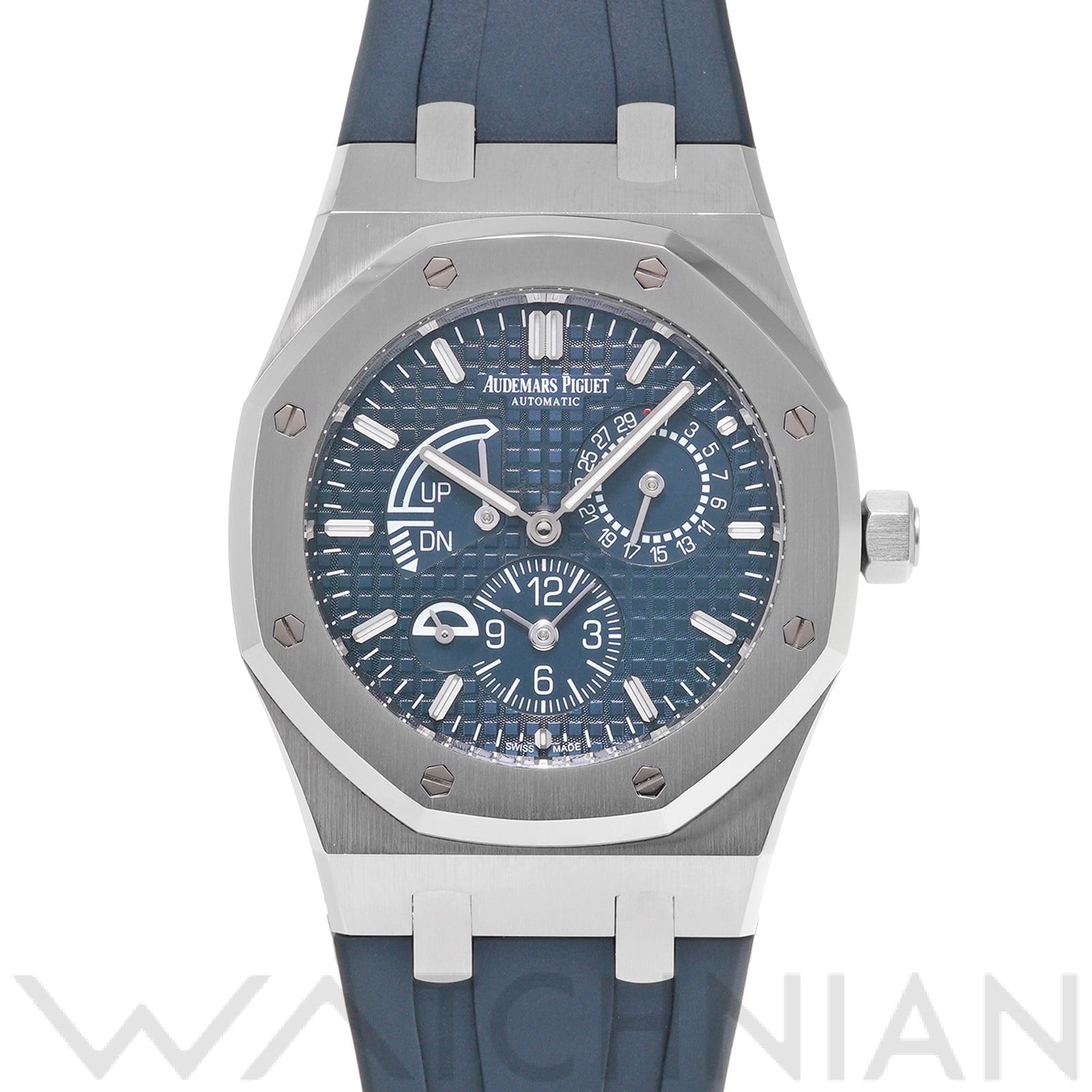 オーデマ ピゲ ロイヤルオーク デュアルタイム 26124ST.OO.D018CR.01 ブルー メンズ 時計 【中古】【wristwatch】