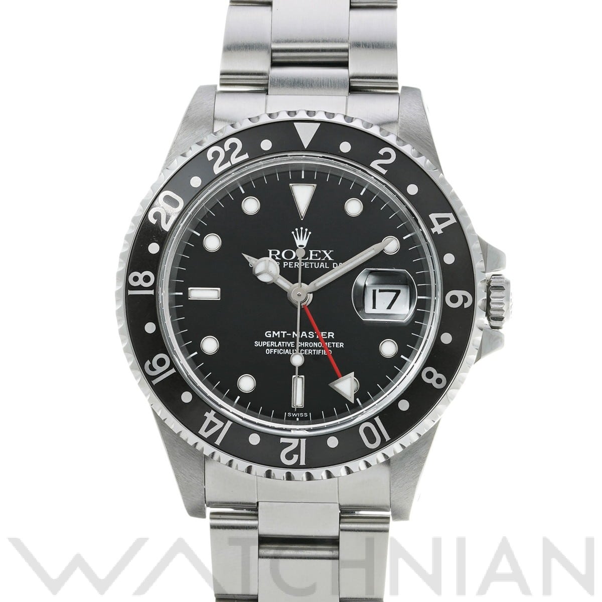 ロレックス GMTマスター 16700 ブラック メンズ 時計 【中古】【wristwatch】