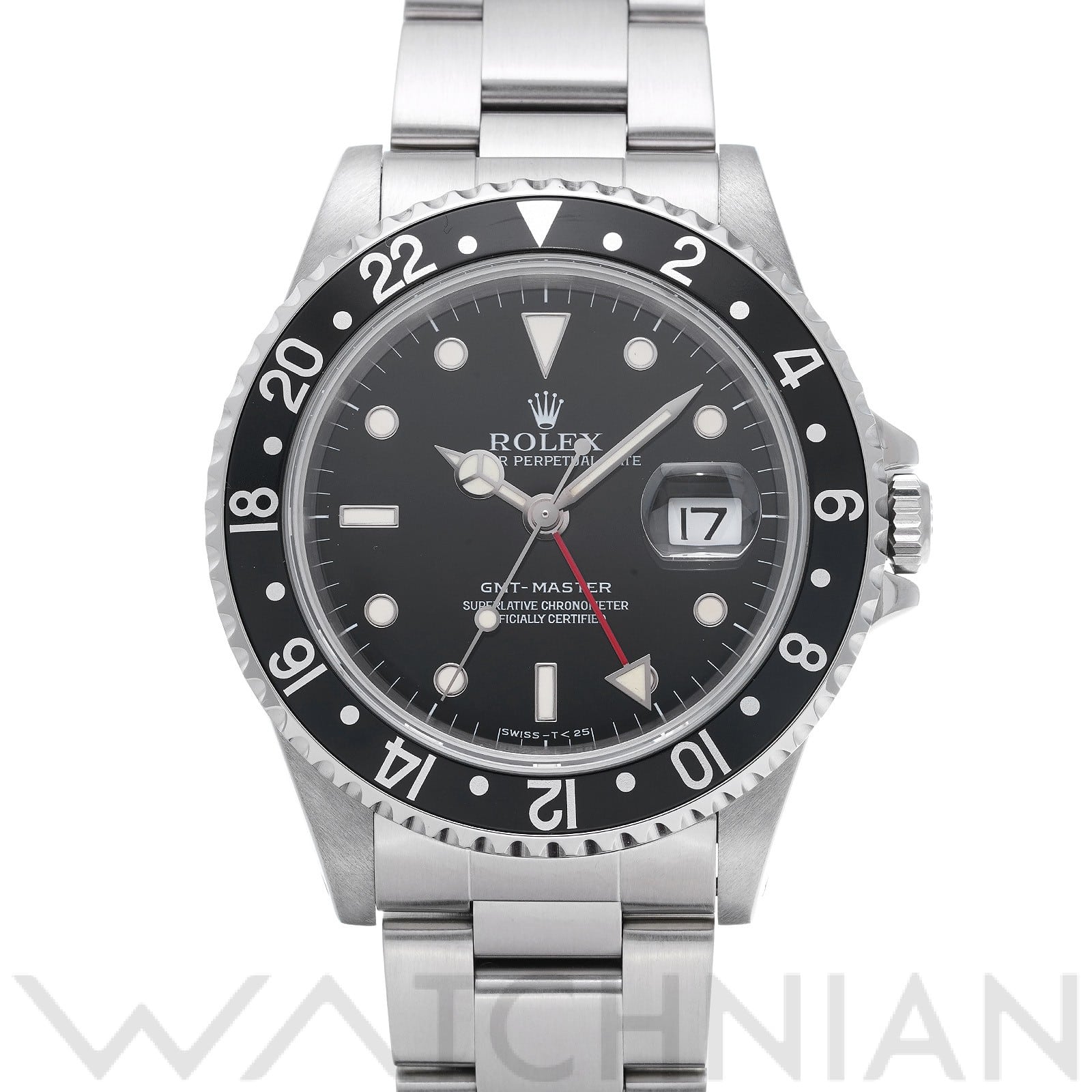 ロレックス GMTマスター 16700 ブラック メンズ 時計 【中古】【wristwatch】