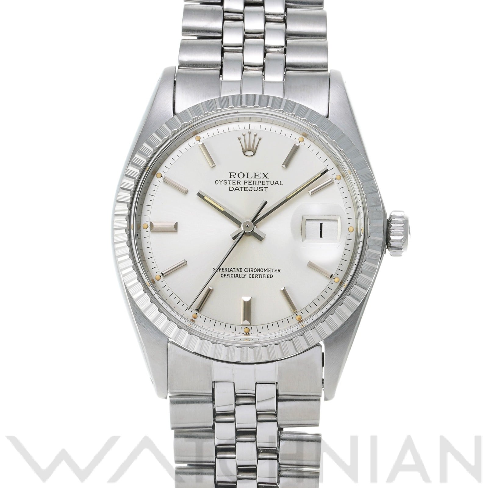 デイトジャスト 1603 40番台(1975年頃製造) シルバー ロレックス ROLEX メンズ 【中古】